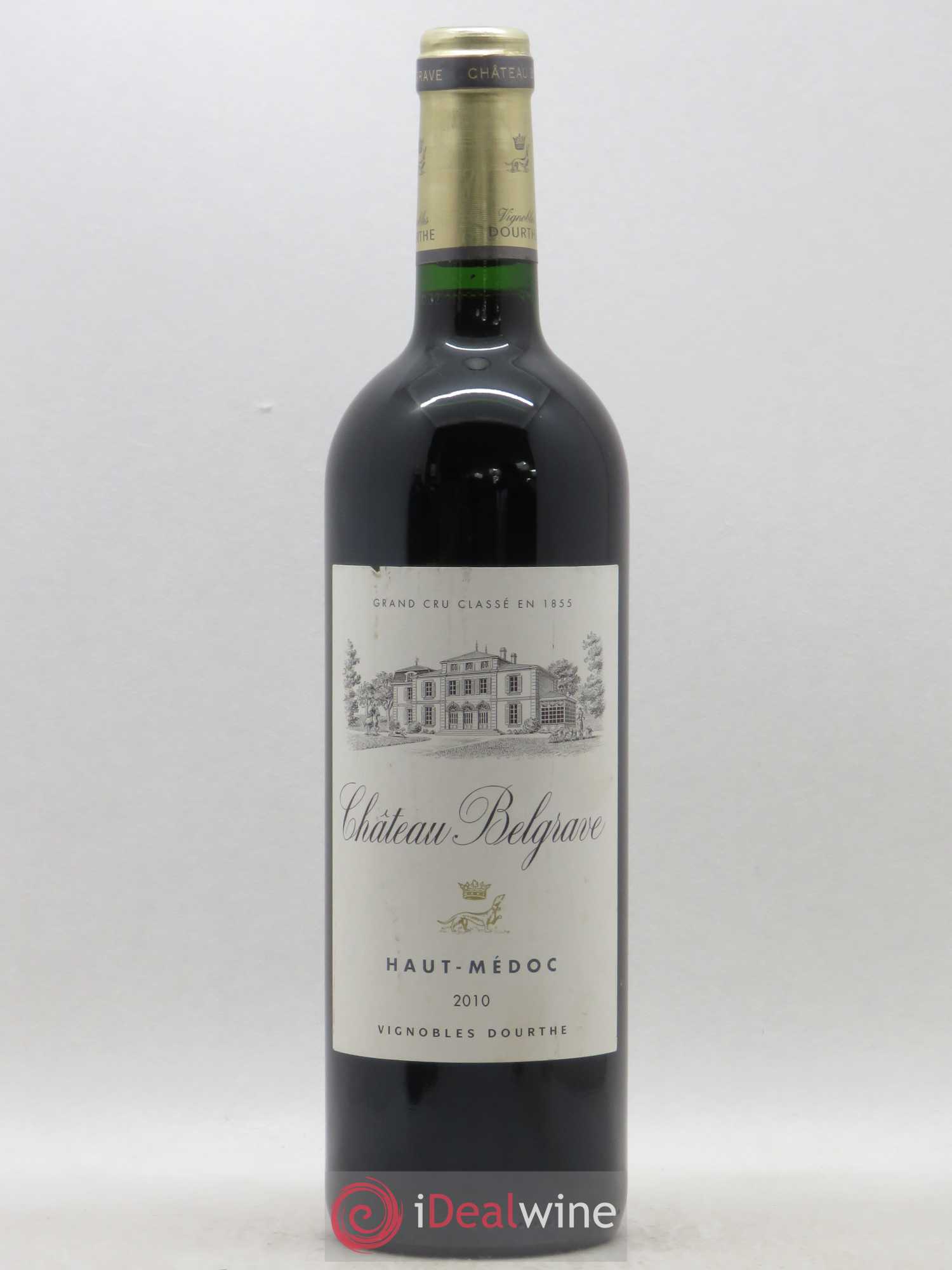 Château Belgrave 5ème Grand Cru Classé 2010 - Lot de 1 bouteille - 0