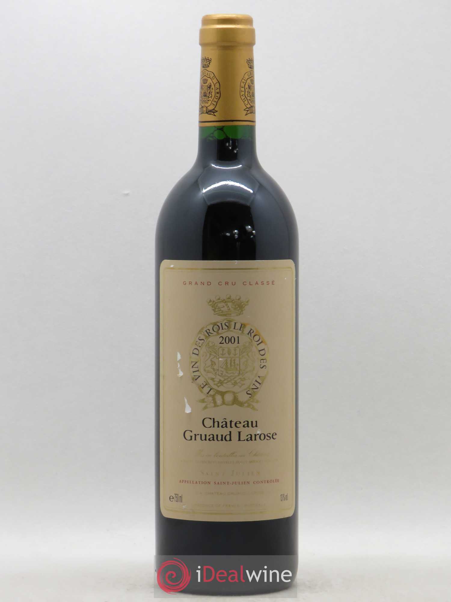 Château Gruaud Larose 2ème Grand Cru Classé 2001 - Lot de 1 bouteille - 0