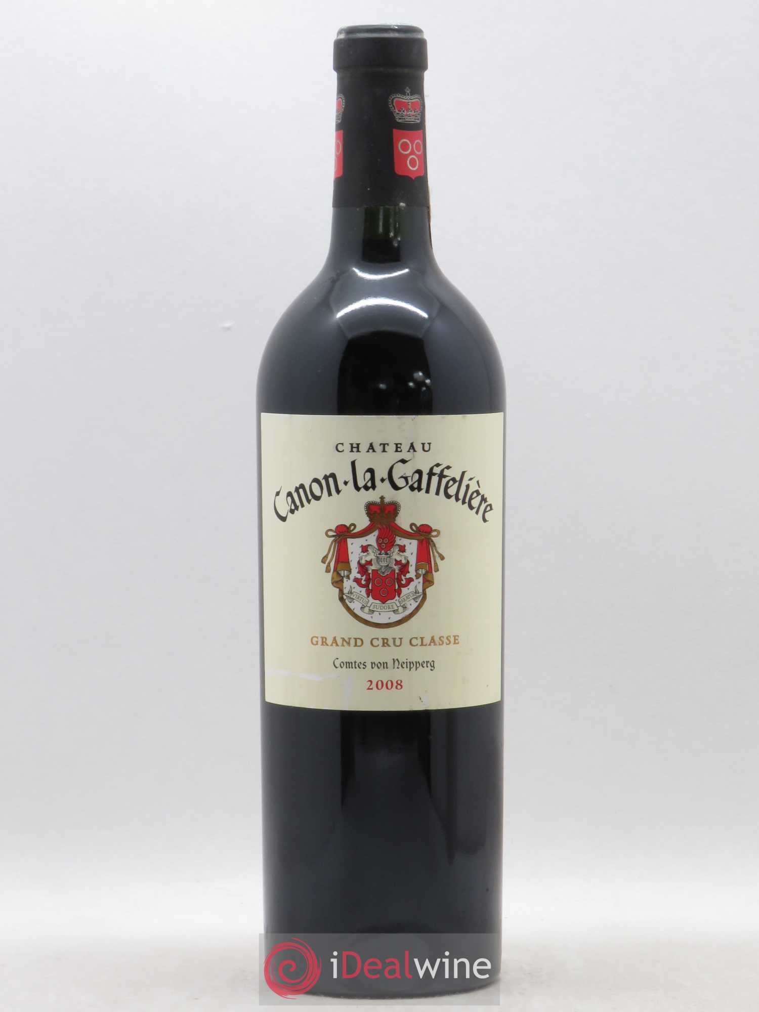 Château Canon la Gaffelière 1er Grand Cru Classé B 2008 - Lot de 1 bouteille - 0