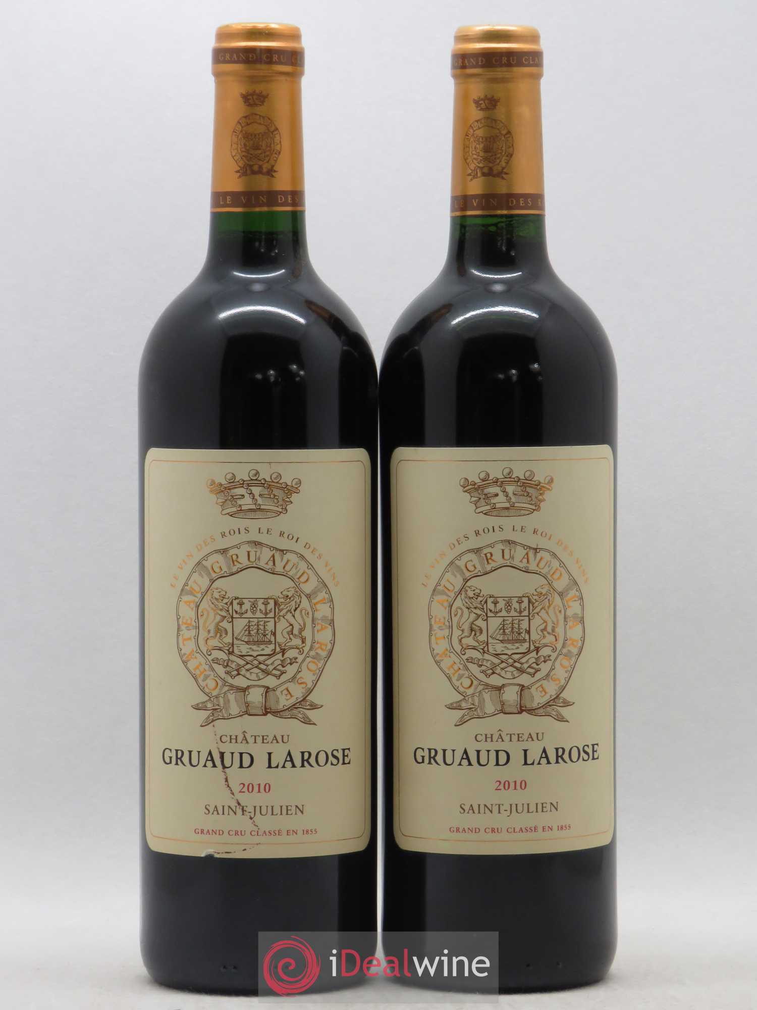 Château Gruaud Larose 2ème Grand Cru Classé 2010 - Lot de 2 bouteilles - 0