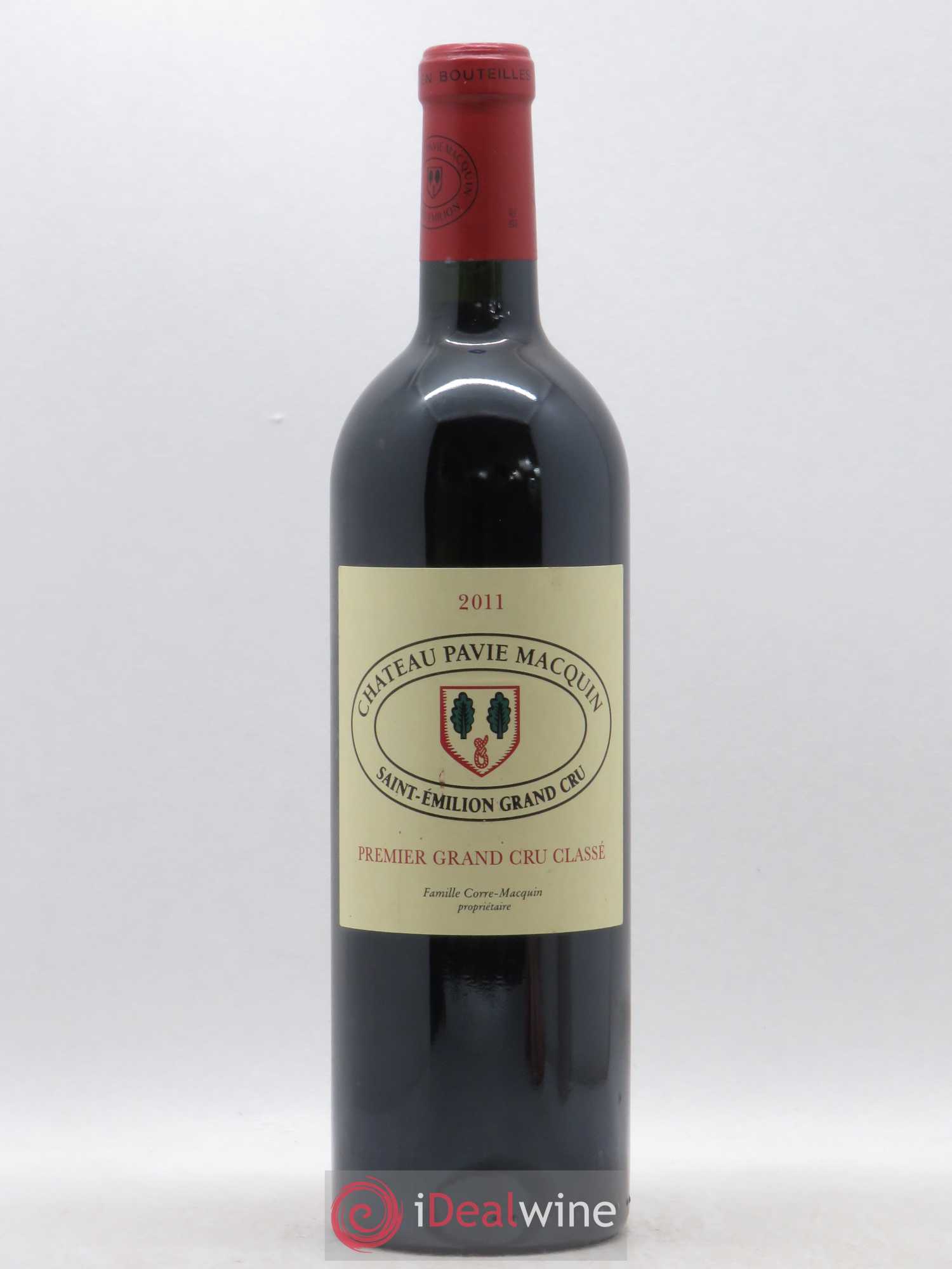 Château Pavie Macquin 1er Grand Cru Classé B 2011 - Lot de 1 bouteille - 0
