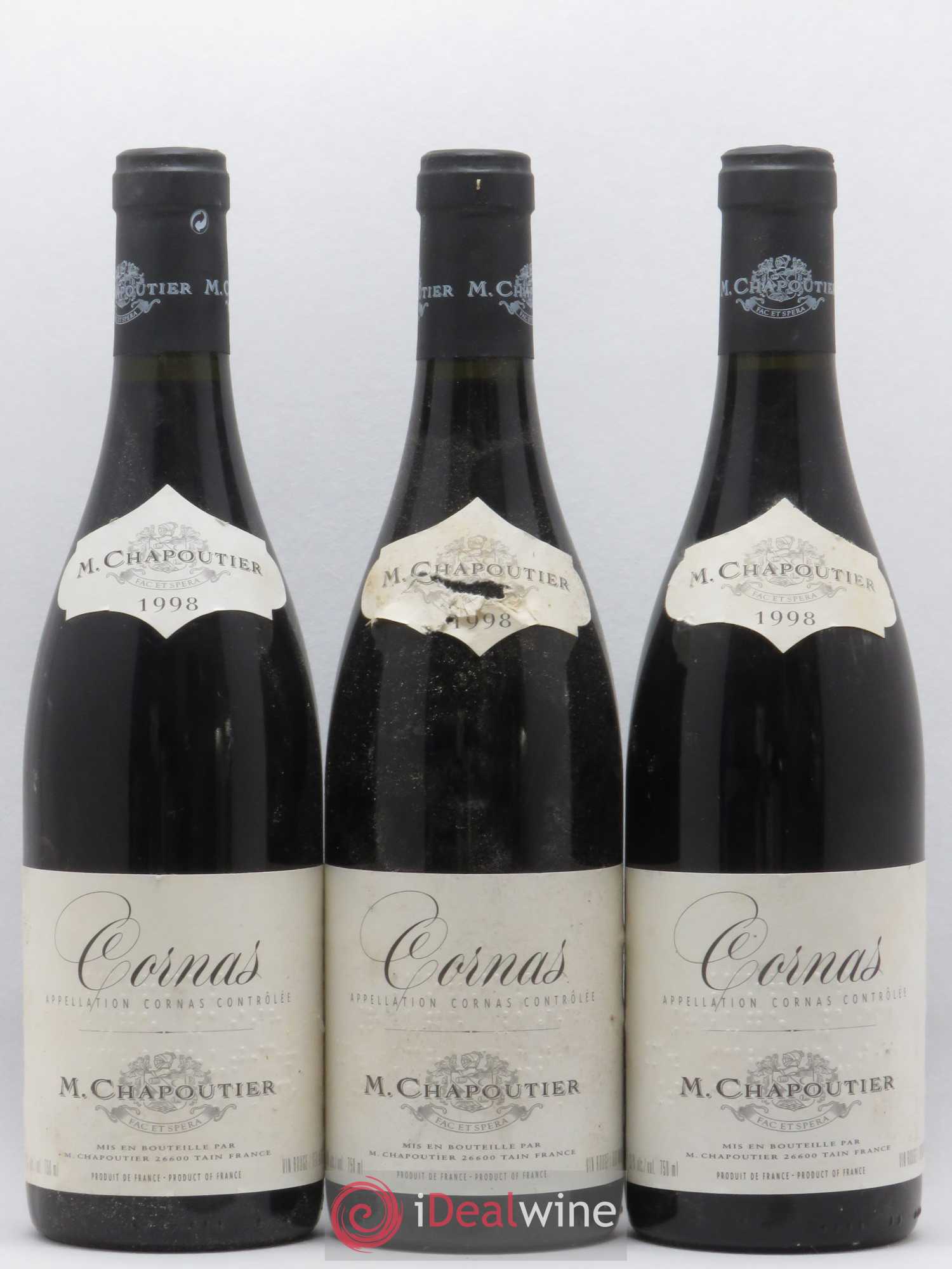 Cornas Chapoutier 1998 - Lot de 6 bouteilles - 2