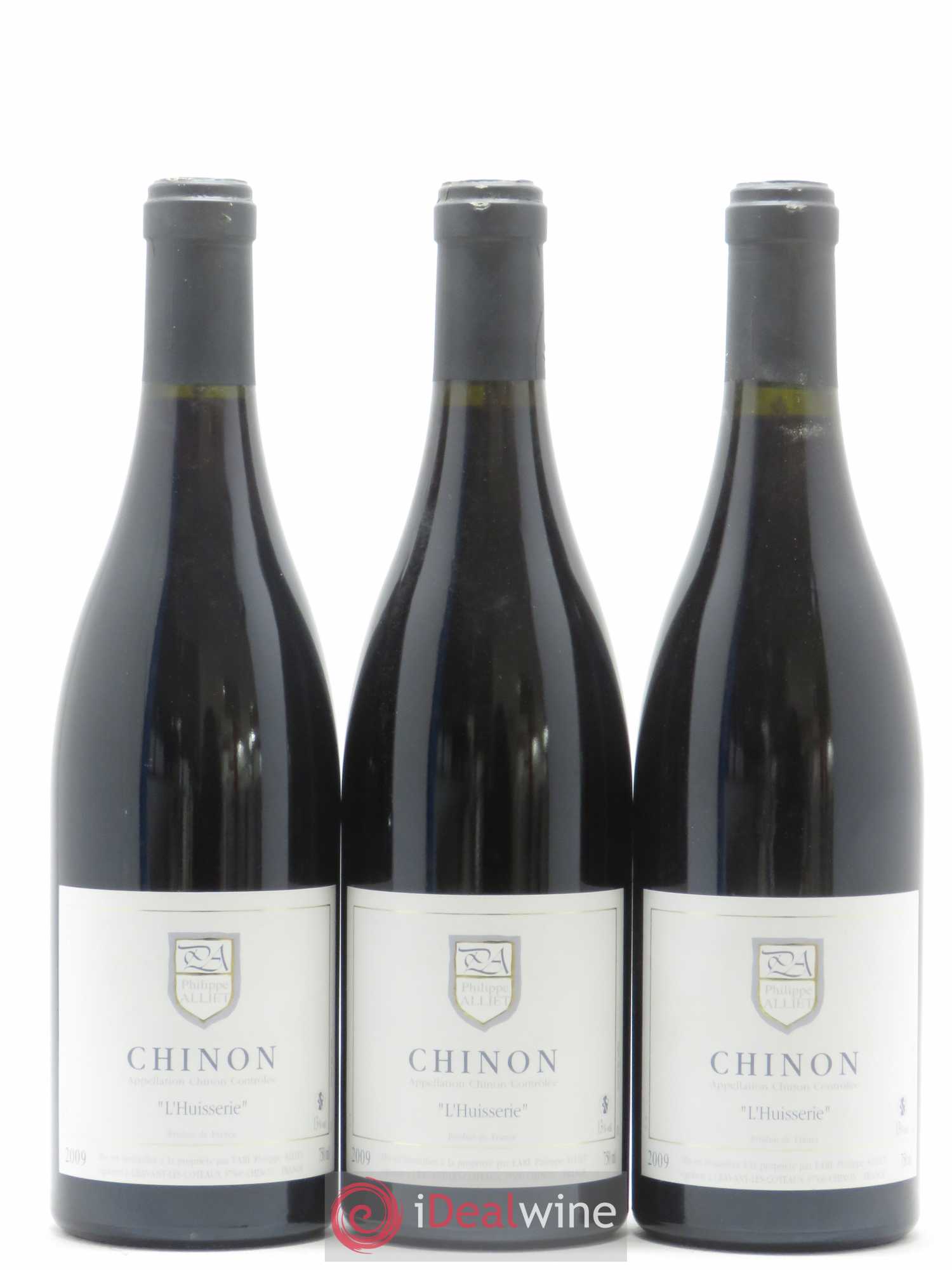 Chinon L'Huisserie Philippe Alliet 2009 - Lot de 6 bouteilles - 1