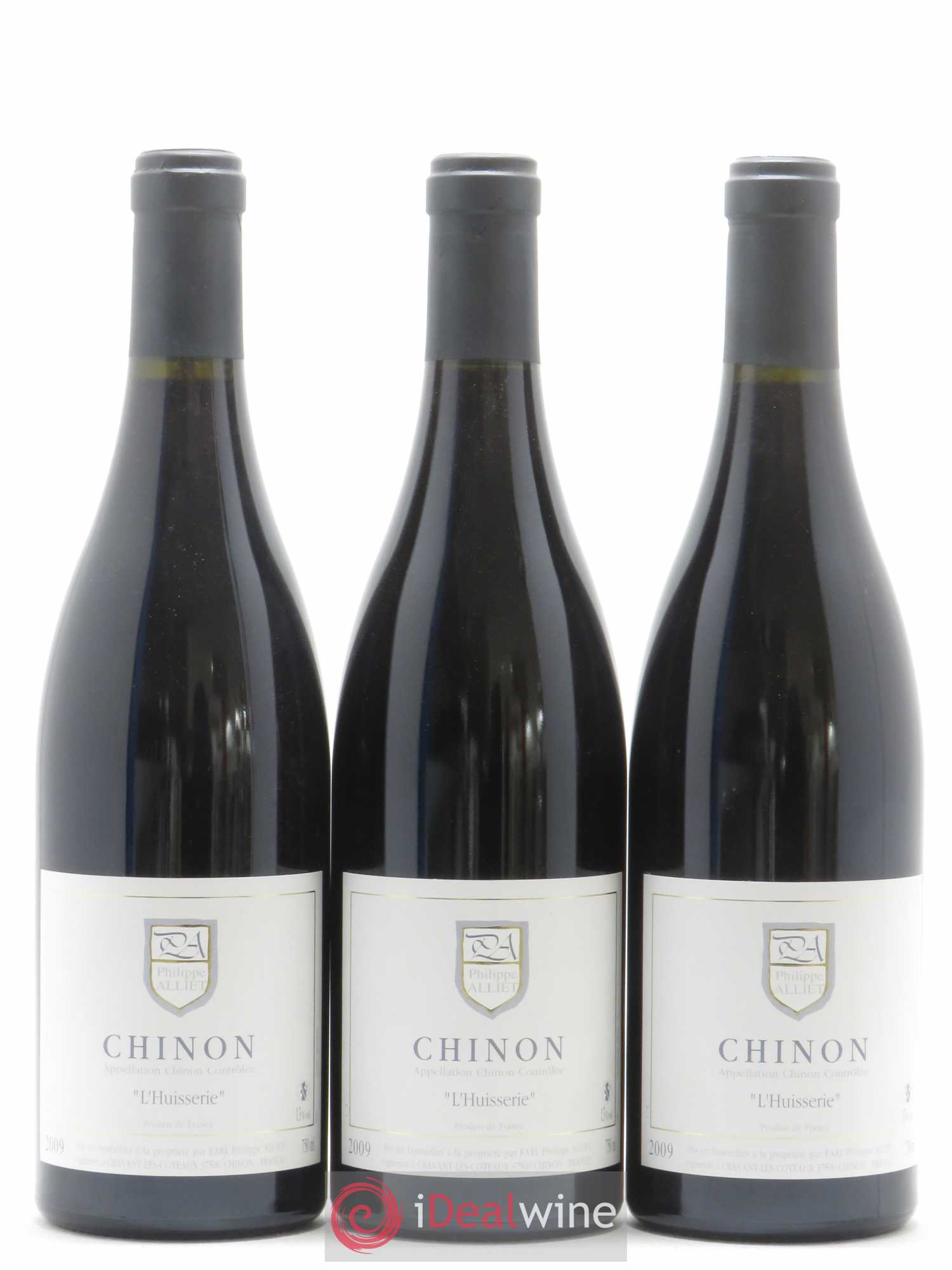 Chinon L'Huisserie Philippe Alliet 2009 - Lot de 6 bouteilles - 2