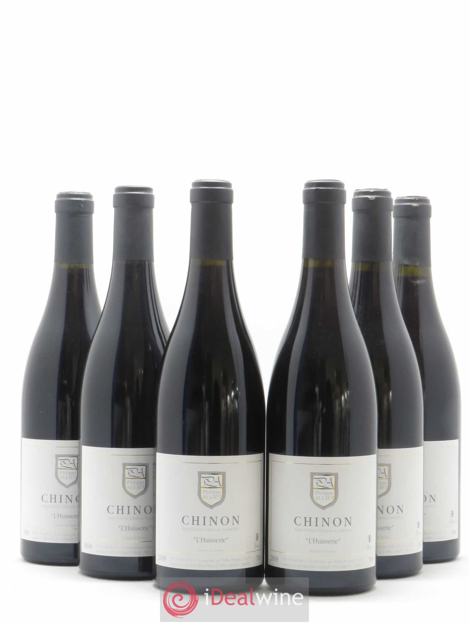 Chinon L'Huisserie Philippe Alliet 2009 - Lot de 6 bouteilles - 0