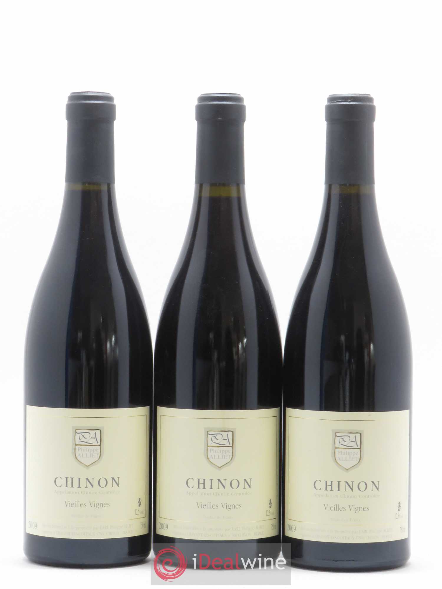 Chinon Vieilles Vignes Philippe Alliet 2009 - Lot de 3 bouteilles - 0