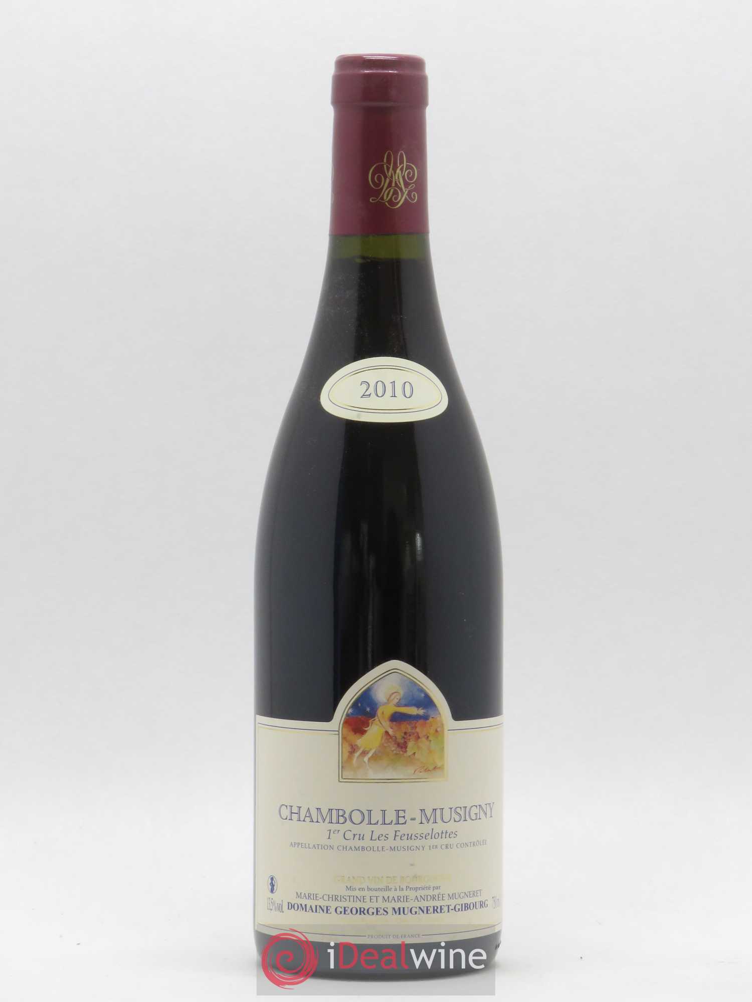 Chambolle-Musigny 1er Cru Les Feusselottes Mugneret-Gibourg (Domaine) 2010 - Lot de 1 bouteille - 0