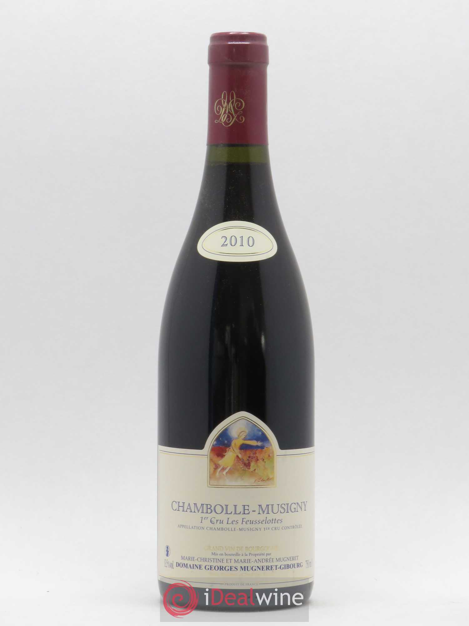 Chambolle-Musigny 1er Cru Les Feusselottes Mugneret-Gibourg (Domaine) 2010 - Lot de 1 bouteille - 0
