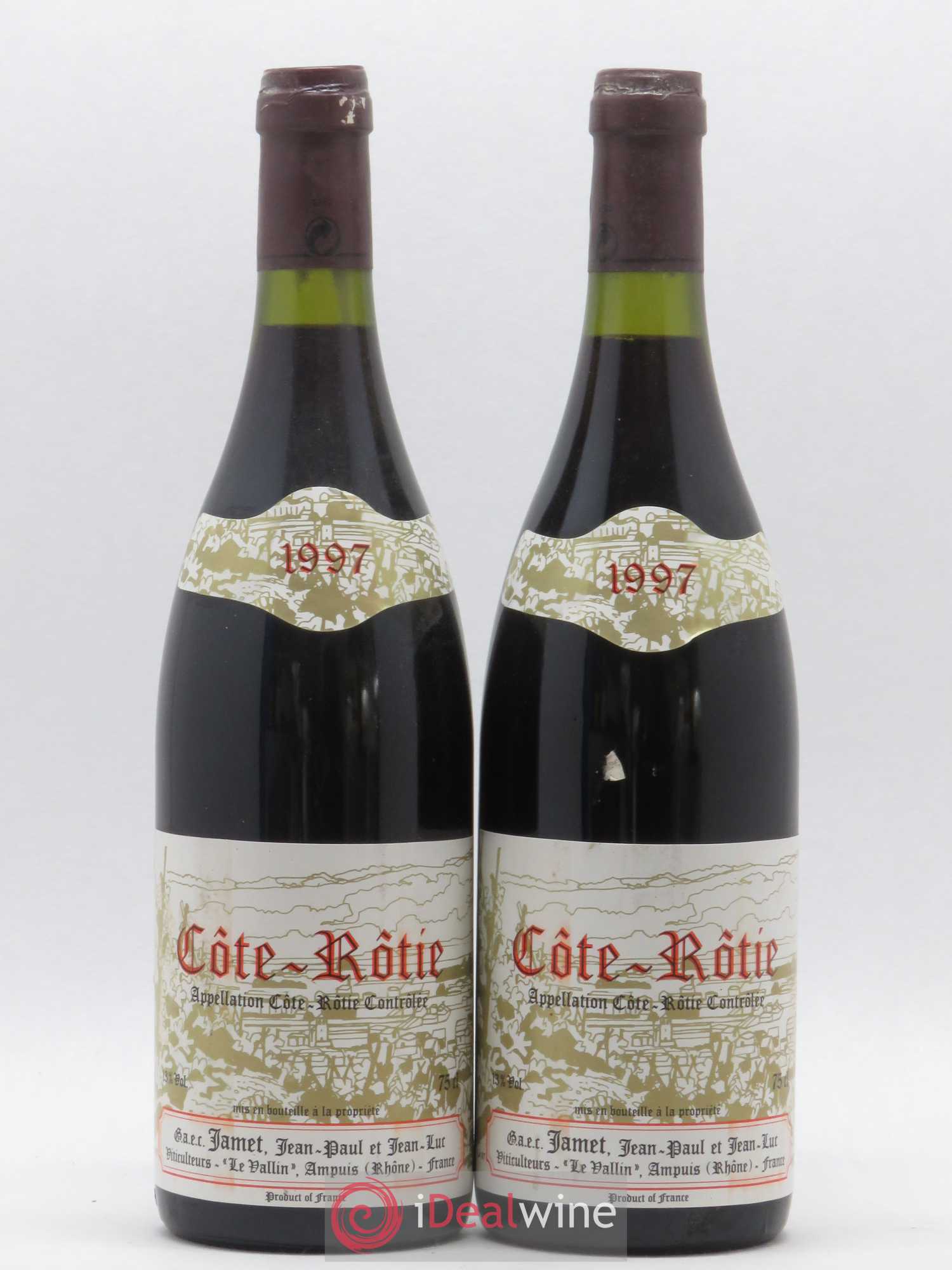 Côte-Rôtie Jamet (Domaine) 1997 - Lot de 2 bouteilles - 0