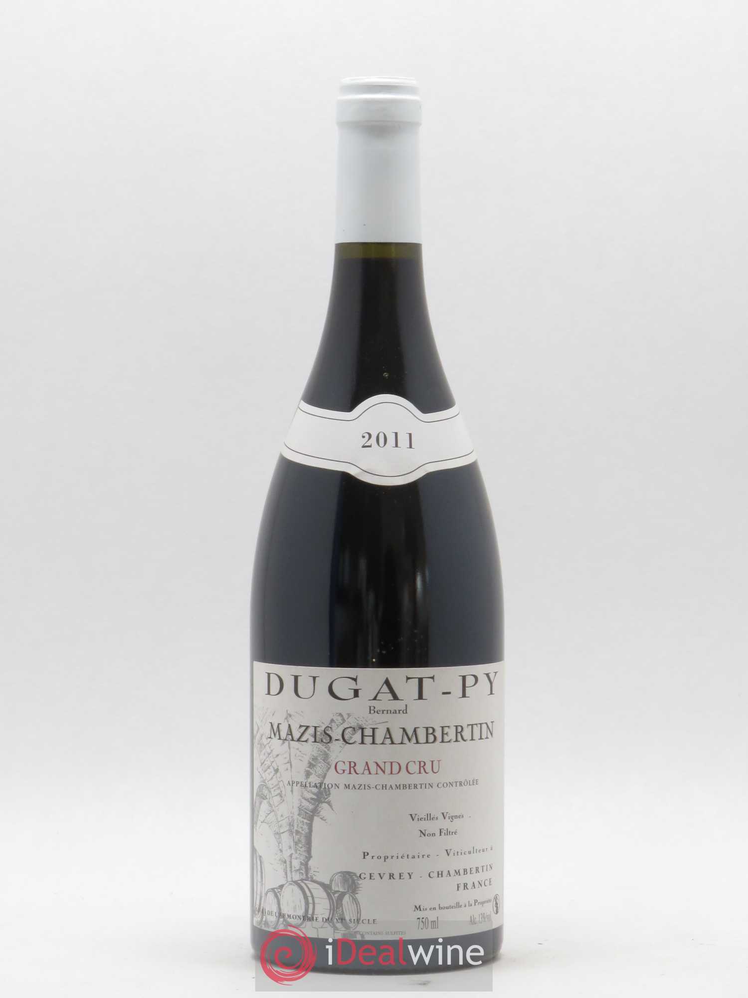 Mazis-Chambertin Grand Cru Vieilles Vignes Dugat-Py 2011 - Lot de 1 bouteille - 0