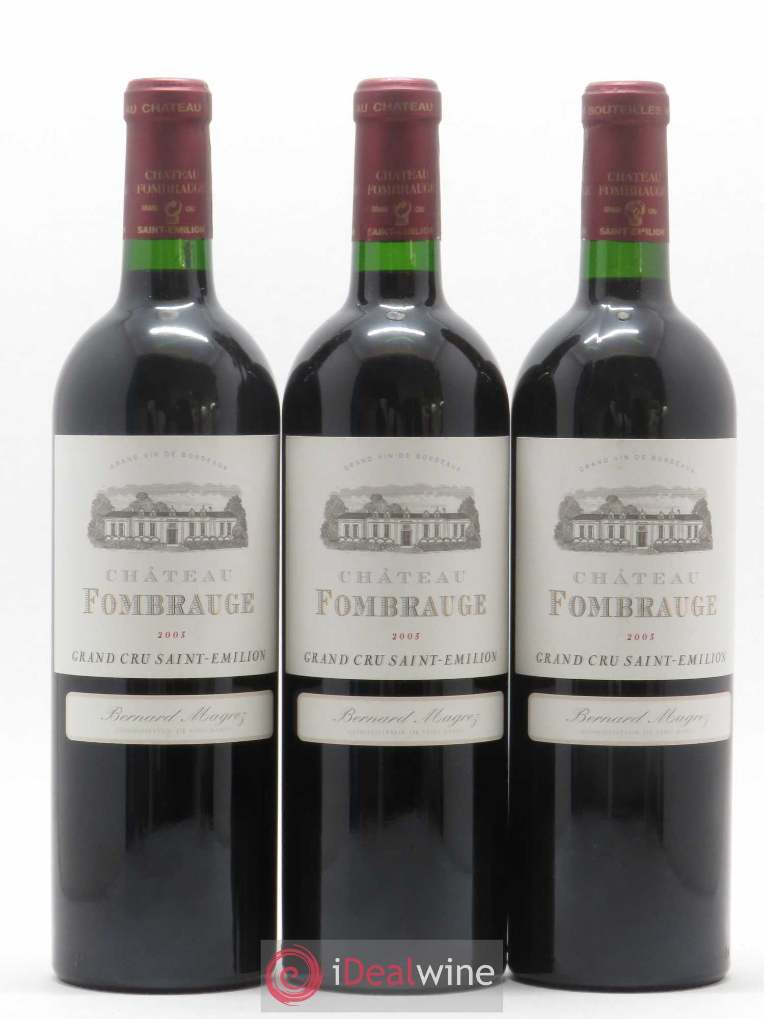 Château Fombrauge Grand Cru Classé 2003 - Lot de 12 bouteilles - 3