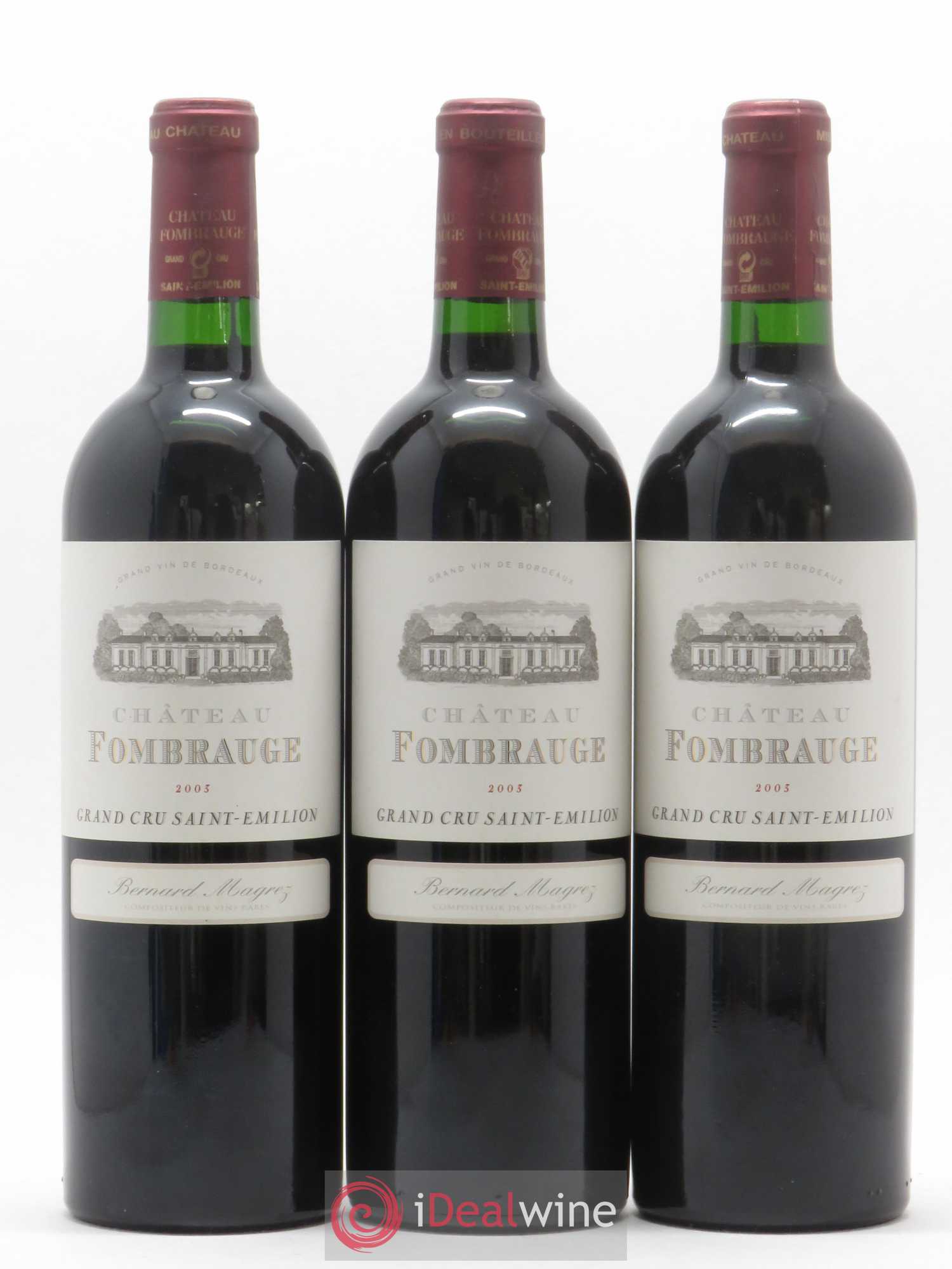 Château Fombrauge Grand Cru Classé 2003 - Lot de 12 bouteilles - 4