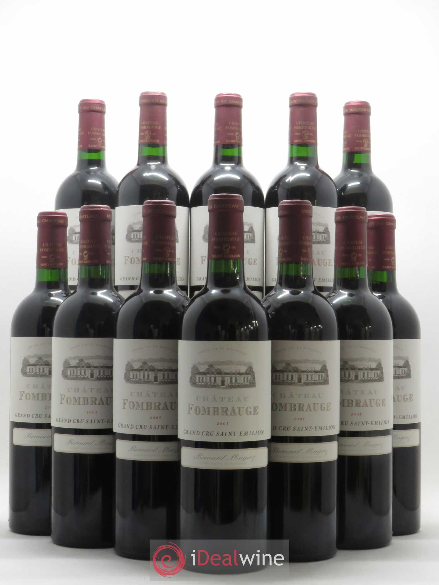 Château Fombrauge Grand Cru Classé 2003 - Lot de 12 bouteilles - 0
