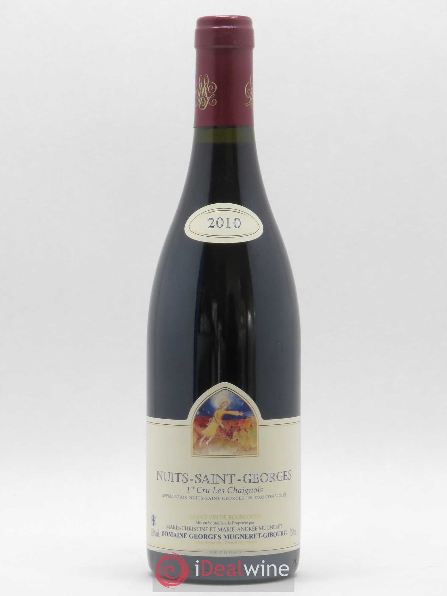 Nuits-Saint-Georges 1er Cru Les Chaignots Mugneret-Gibourg (Domaine) 2010 - Lot de 1 bouteille - 0
