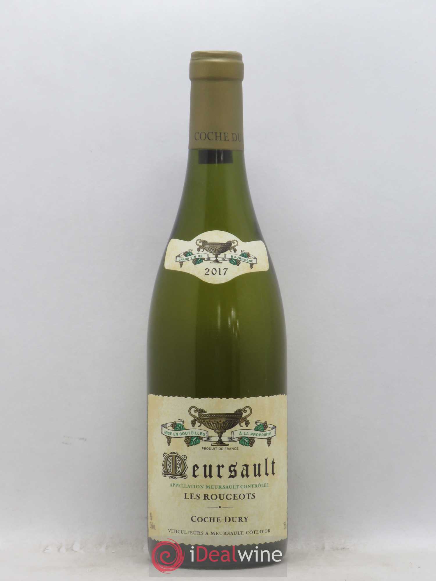 Meursault Les Rougeots Coche Dury (Domaine) 2017 - Lot de 1 bouteille - 0