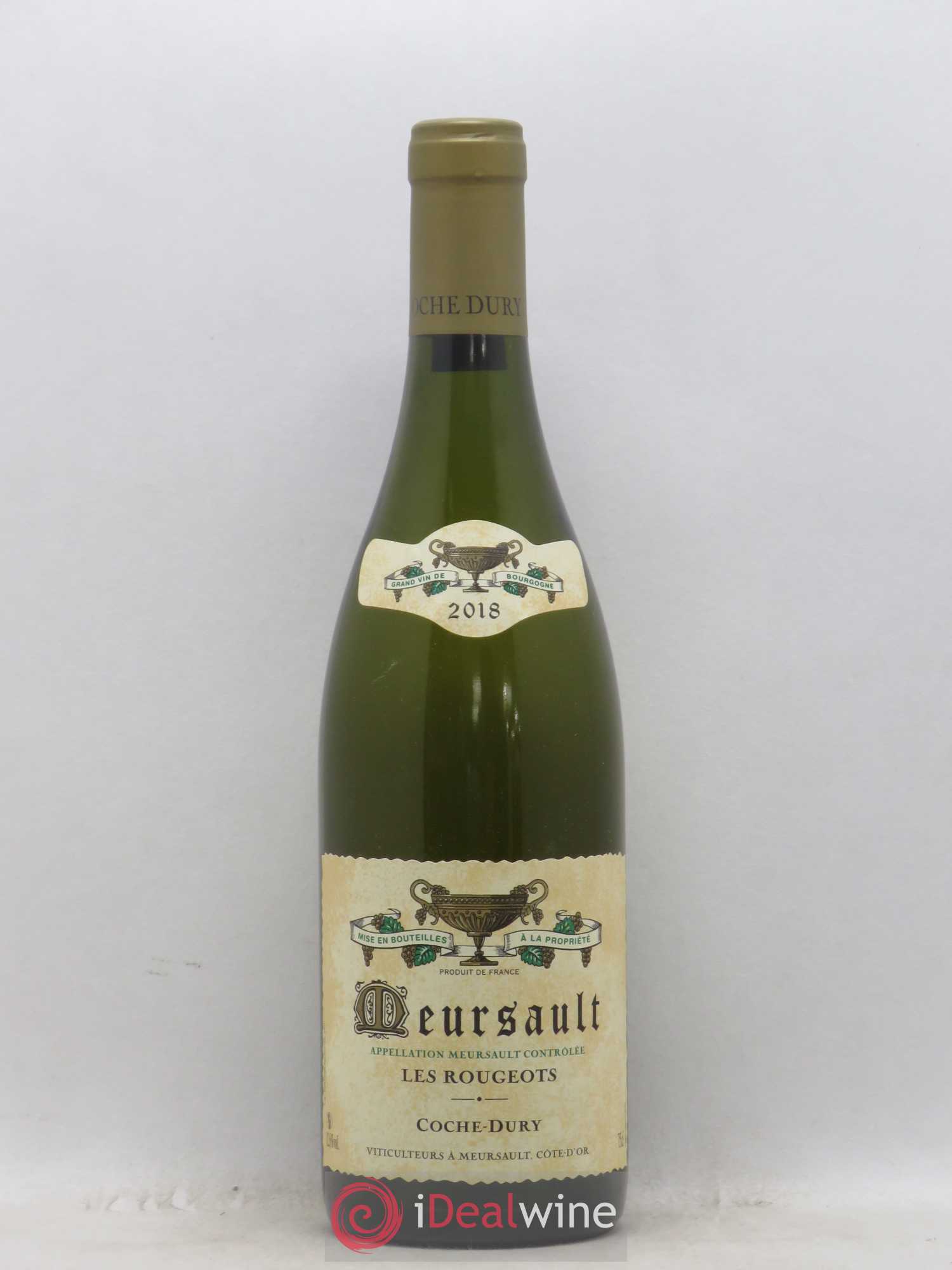 Meursault Les Rougeots Coche Dury (Domaine) 2018 - Lot de 1 bouteille - 0