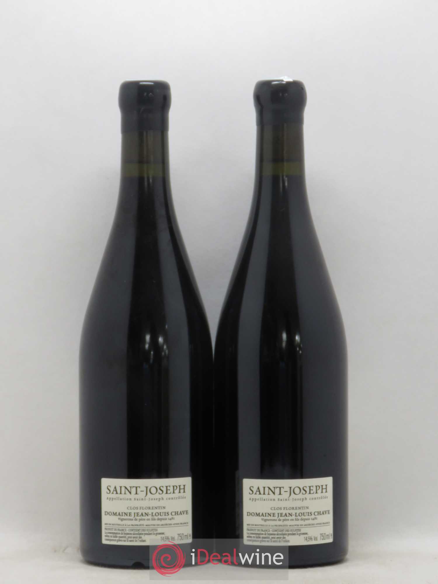 Saint-Joseph Clos Florentin Jean-Louis Chave 2018 - Lot de 2 bouteilles - 1