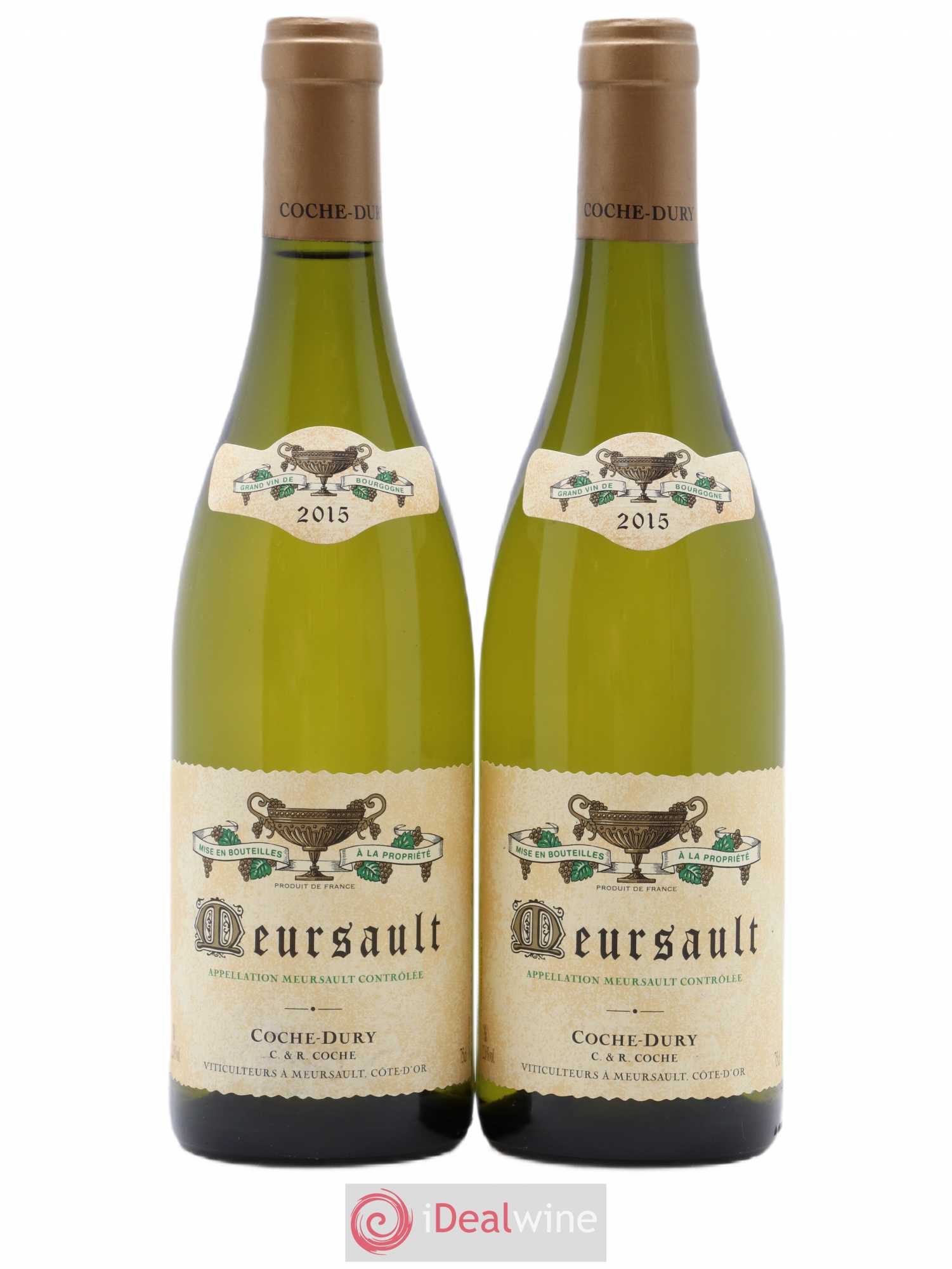 Meursault Coche Dury (Domaine) 2015 - Lot de 2 bouteilles - 0