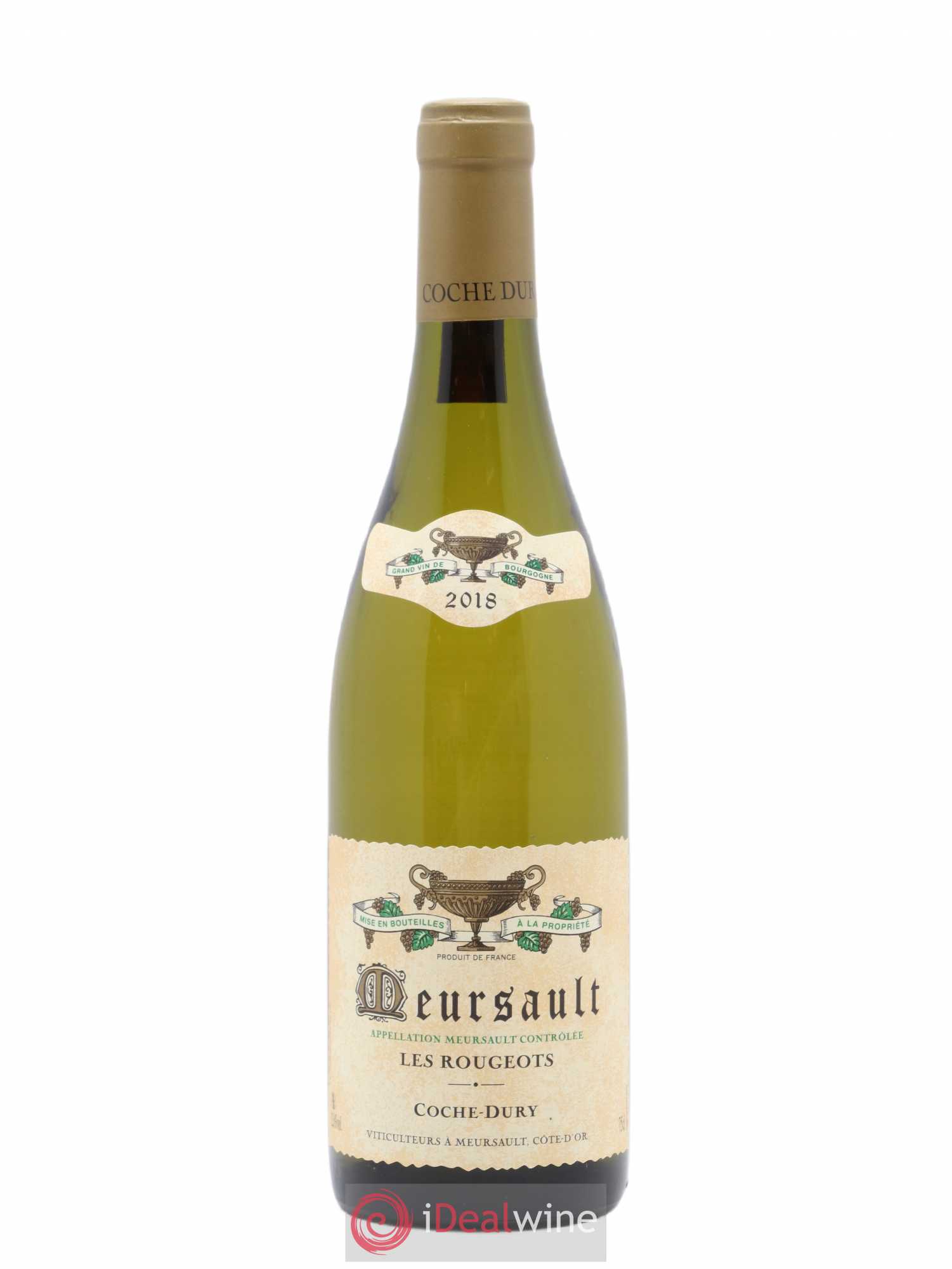 Meursault Les Rougeots Coche Dury (Domaine) 2018 - Lot de 1 bouteille - 0