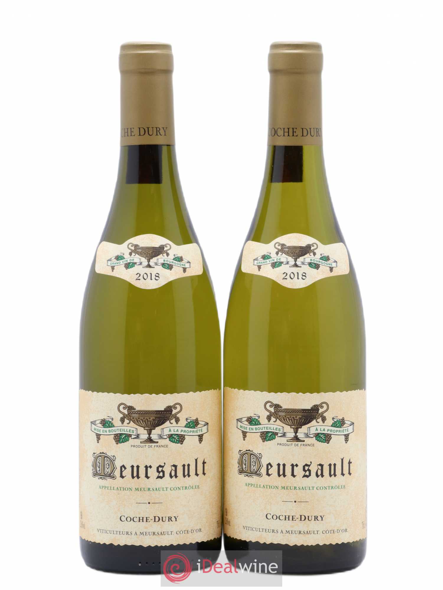 Meursault Coche Dury (Domaine) 2018 - Lot de 2 bouteilles - 0
