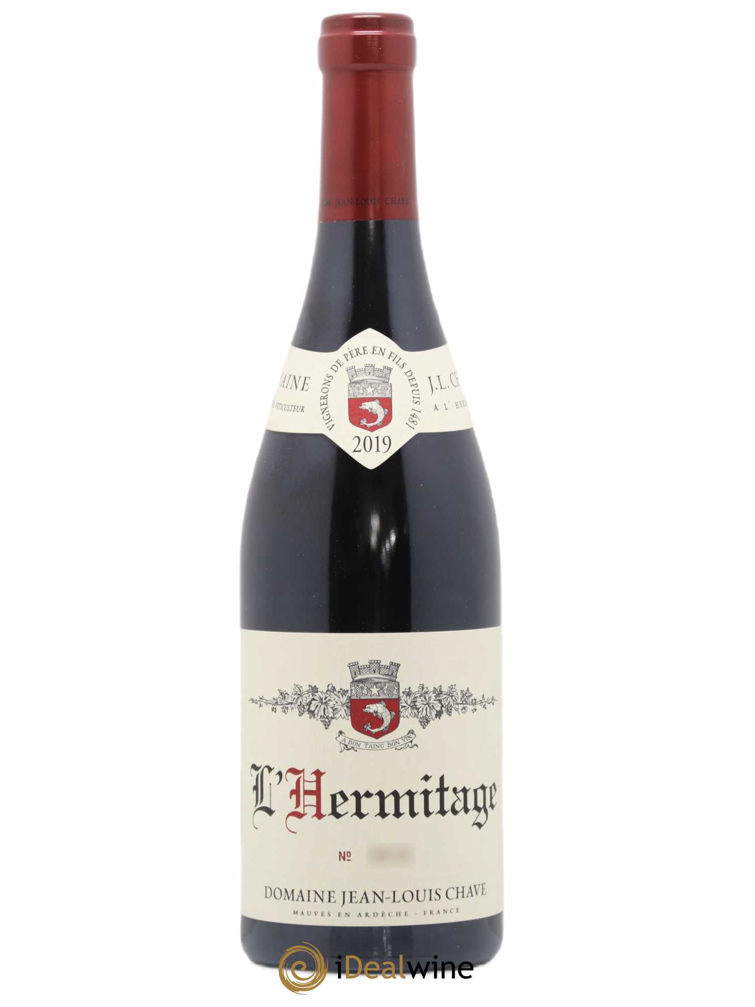 Hermitage Jean-Louis Chave 2019 - Lot de 1 bouteille - 0