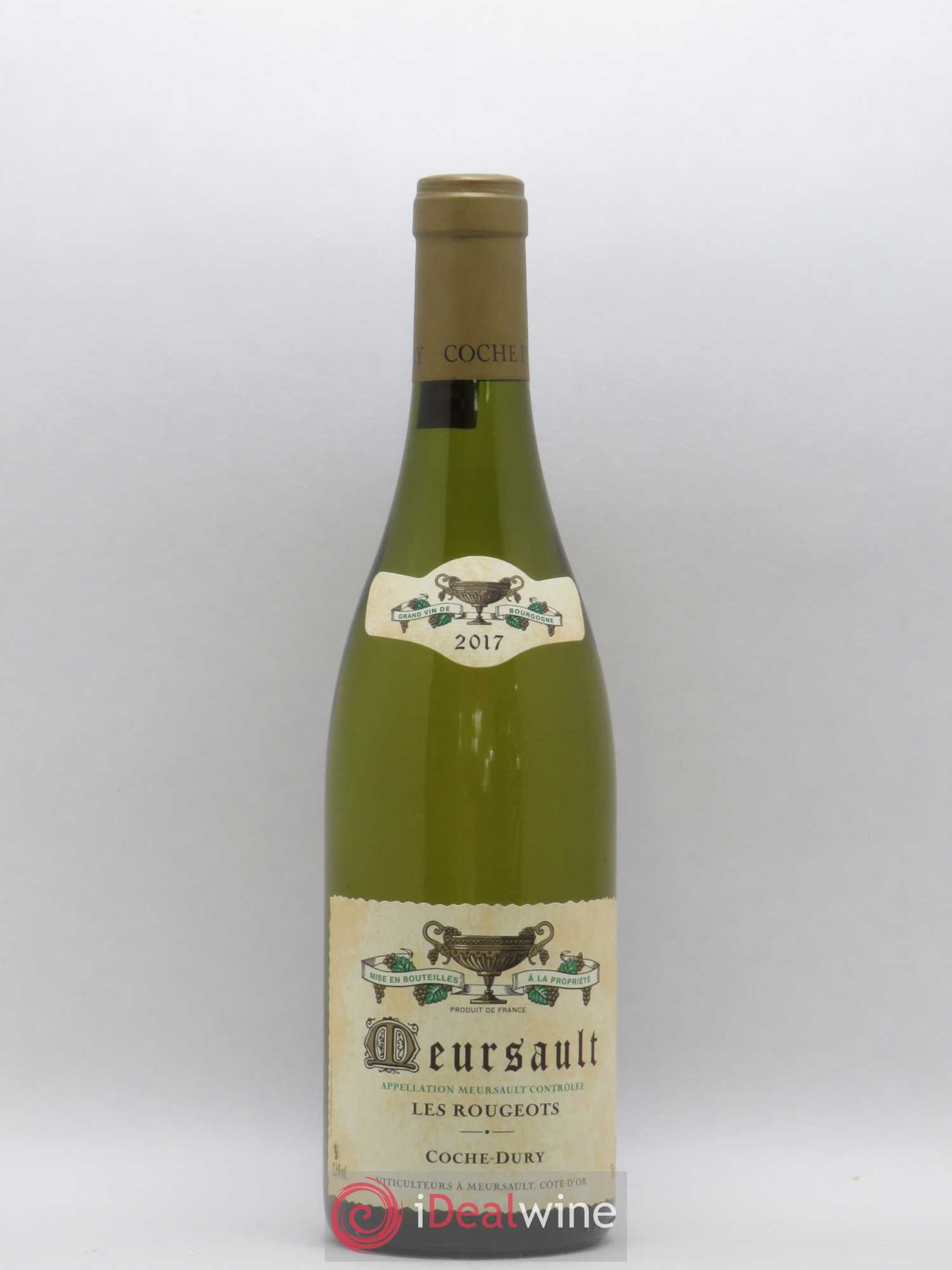 Meursault Les Rougeots Coche Dury (Domaine) 2017 - Lot de 1 bouteille - 0