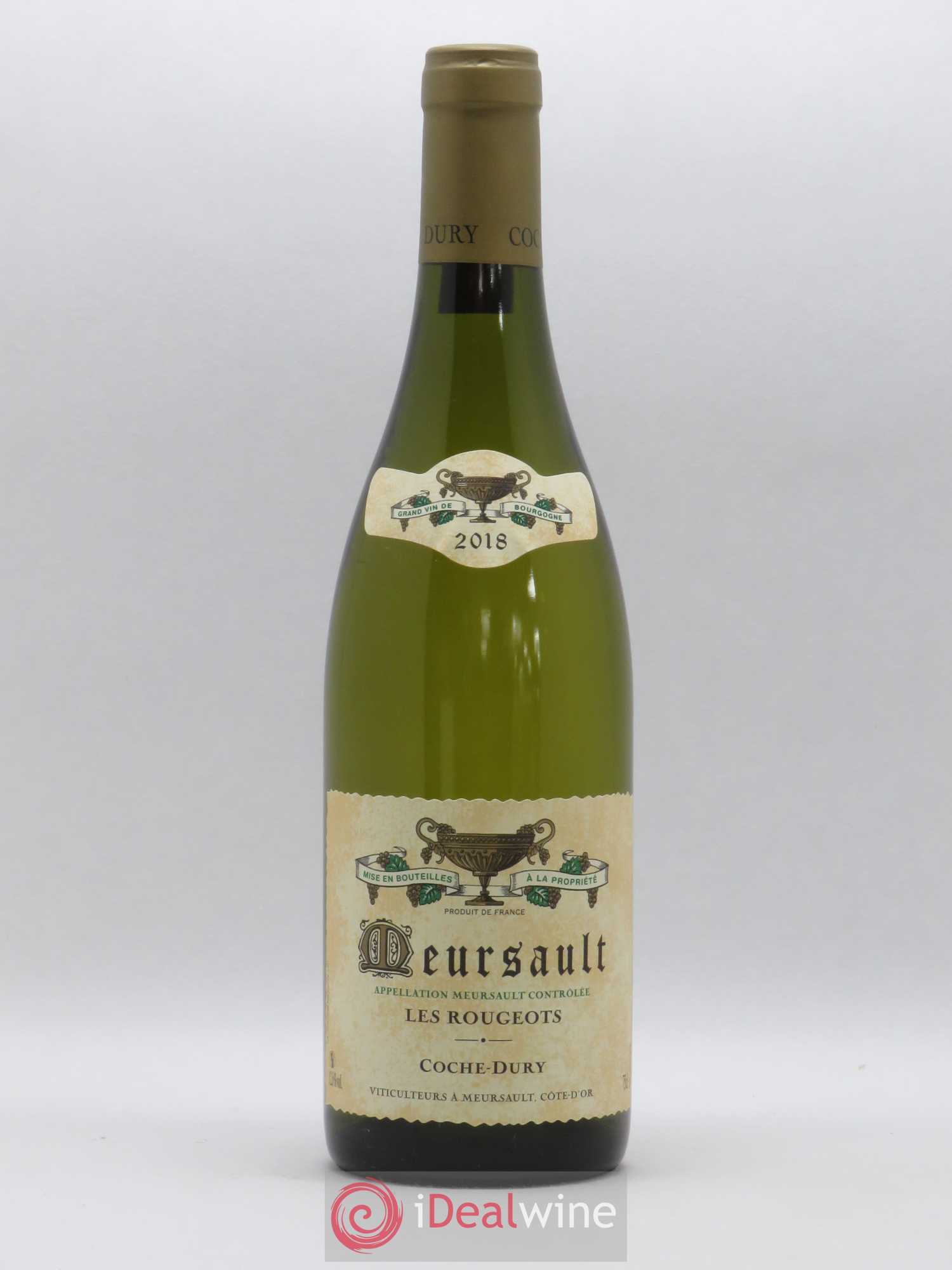 Meursault Les Rougeots Coche Dury (Domaine) 2018 - Lot de 1 bouteille - 0
