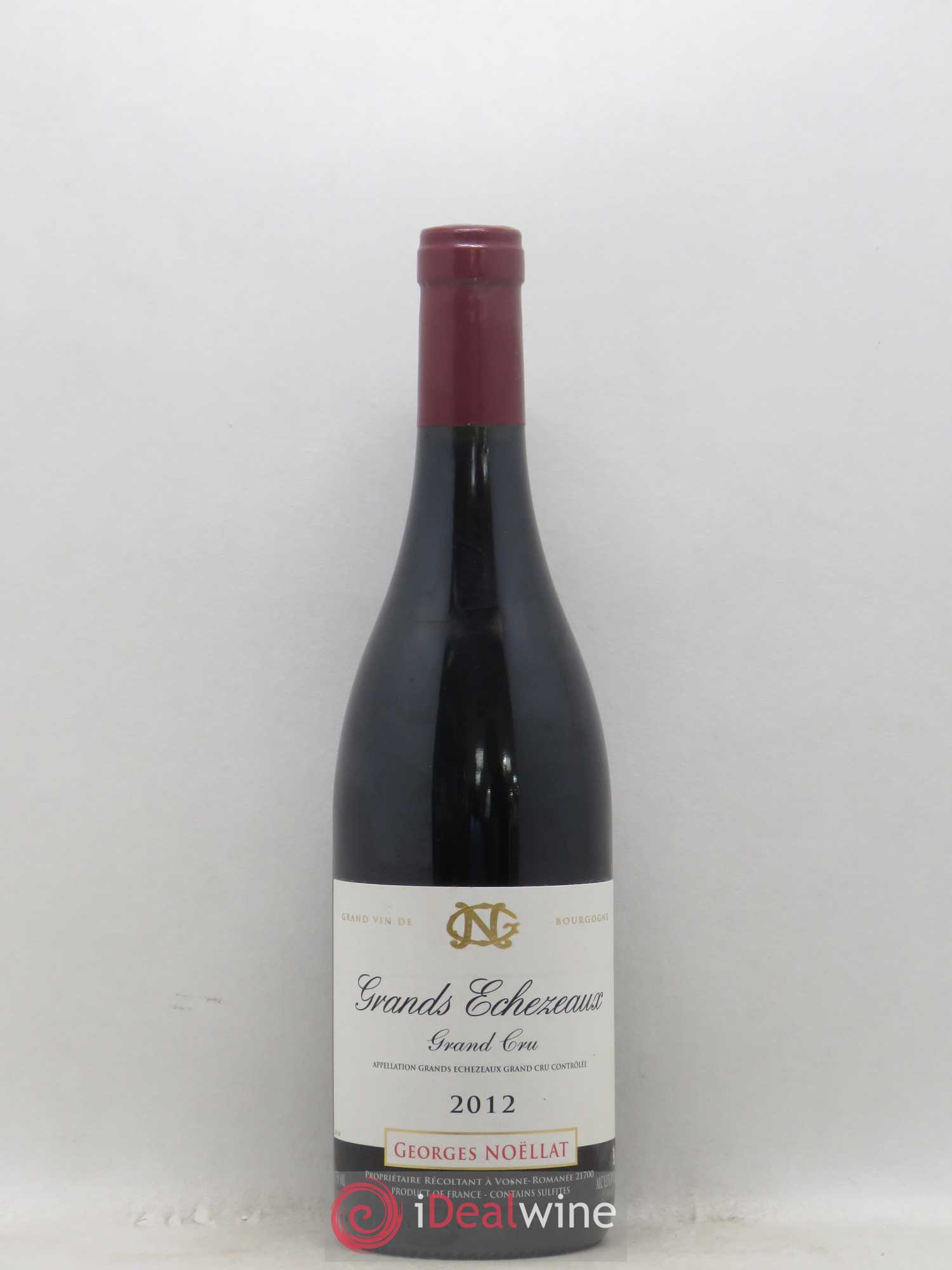 Grands-Echezeaux Grand Cru Georges Noëllat (Domaine) 2012 - Lot de 1 bouteille - 0