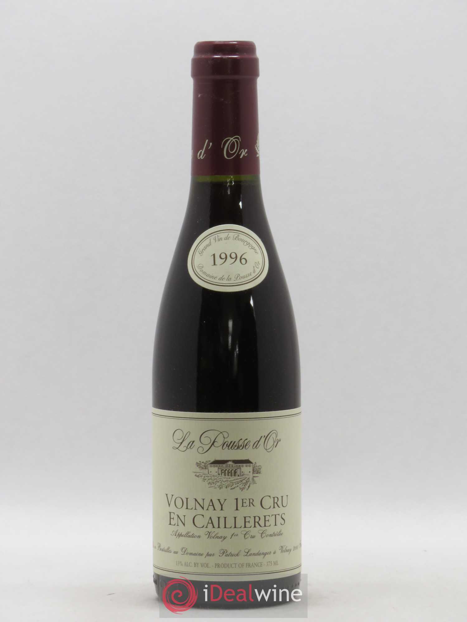 Volnay 1er Cru Les Caillerets La Pousse d'Or (Domaine de) 1996 - Posten von 1 Demi-Flasche - 0
