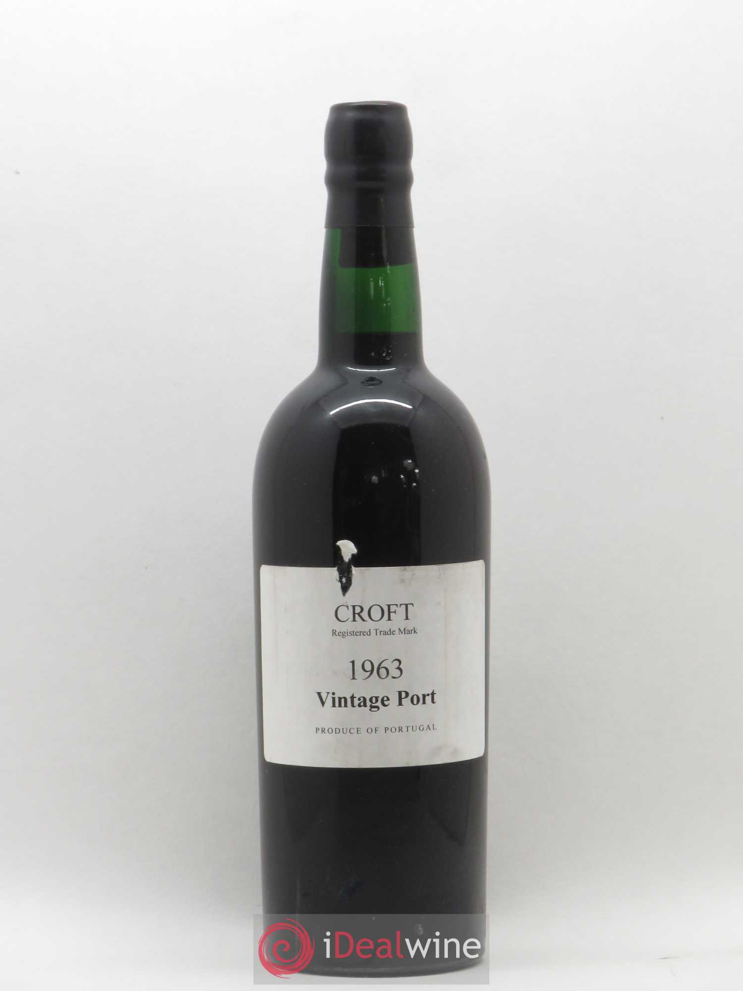 Porto Croft The Fladgate Partnership Vintage 1963 - Lot de 1 bouteille - 0