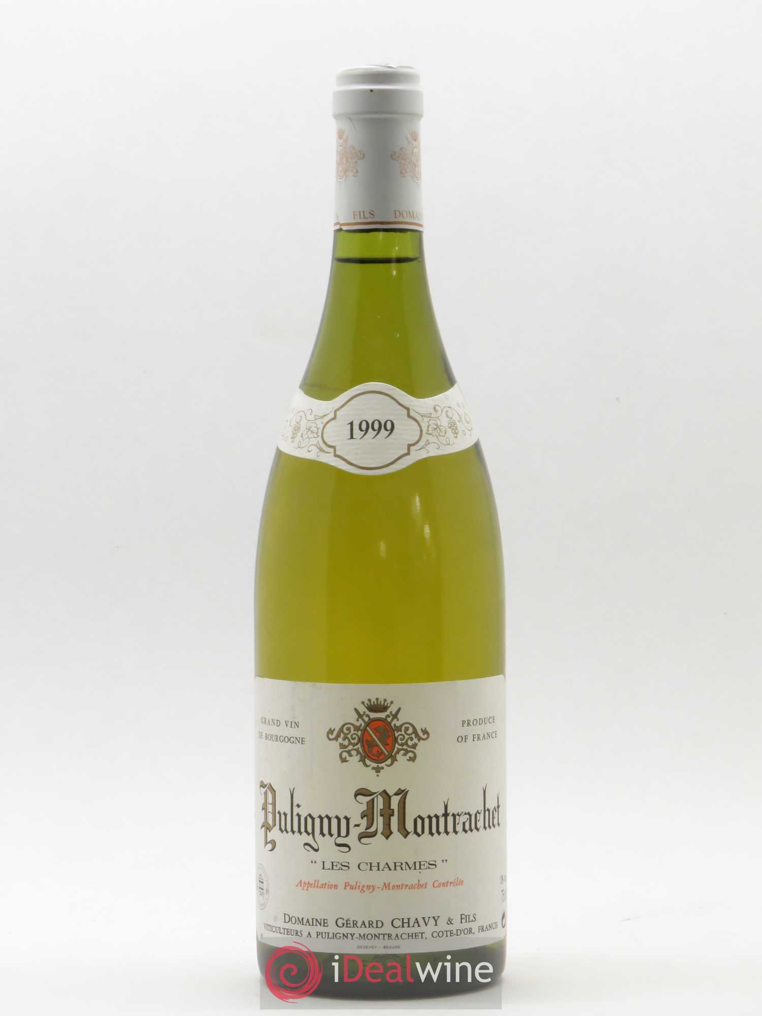 Puligny-Montrachet Les Charmes Gérard Chavy 1999 - Posten von 1 Flasche - 0