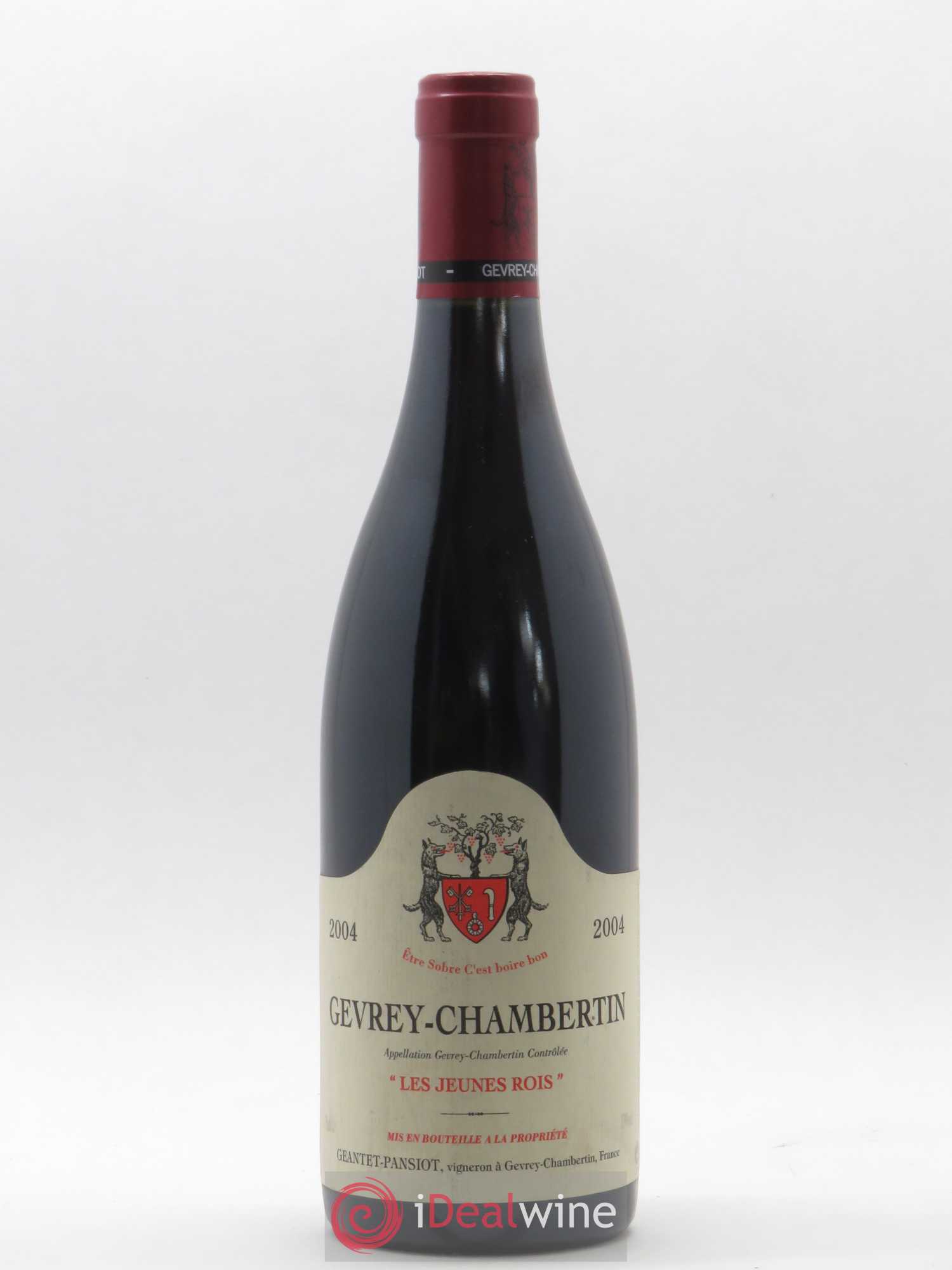 Gevrey-Chambertin Les Jeunes Rois Geantet-Pansiot 2004 - Lot de 1 bouteille - 0