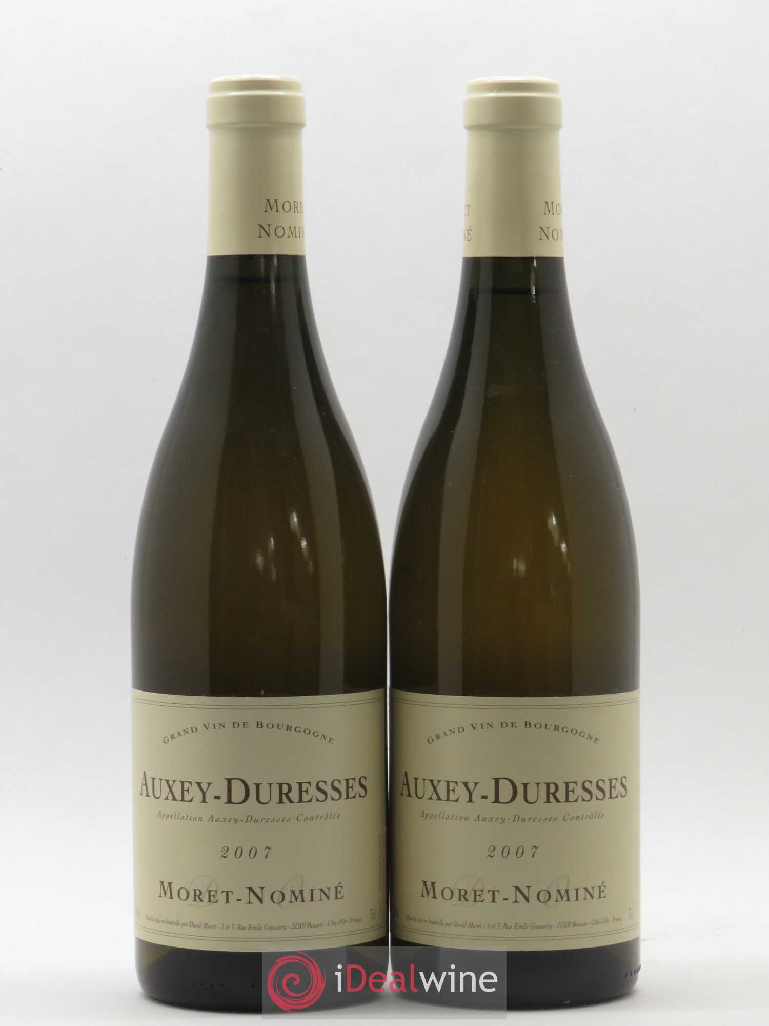 Auxey-Duresses Moret Nominé 2007 - Posten von 2 Flaschen - 0