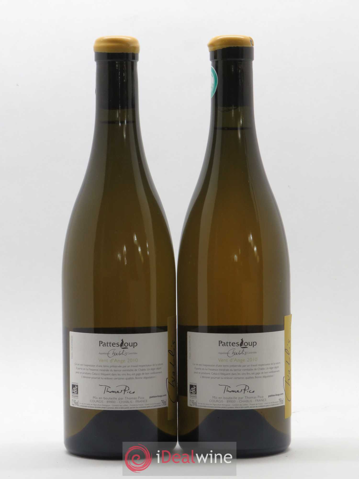 Chablis Domaine Pattes Loup 2010 - Posten von 2 Flaschen - 1