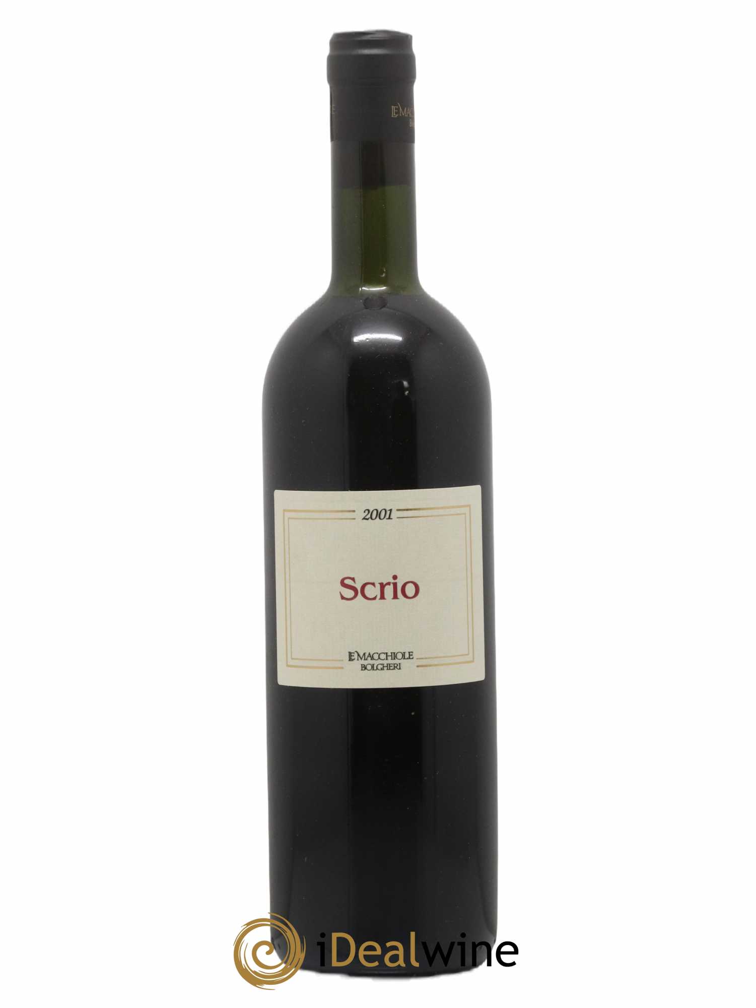 Bolgheri DOC Scrio Le Macchiole 2001 - Lot de 1 bouteille - 0