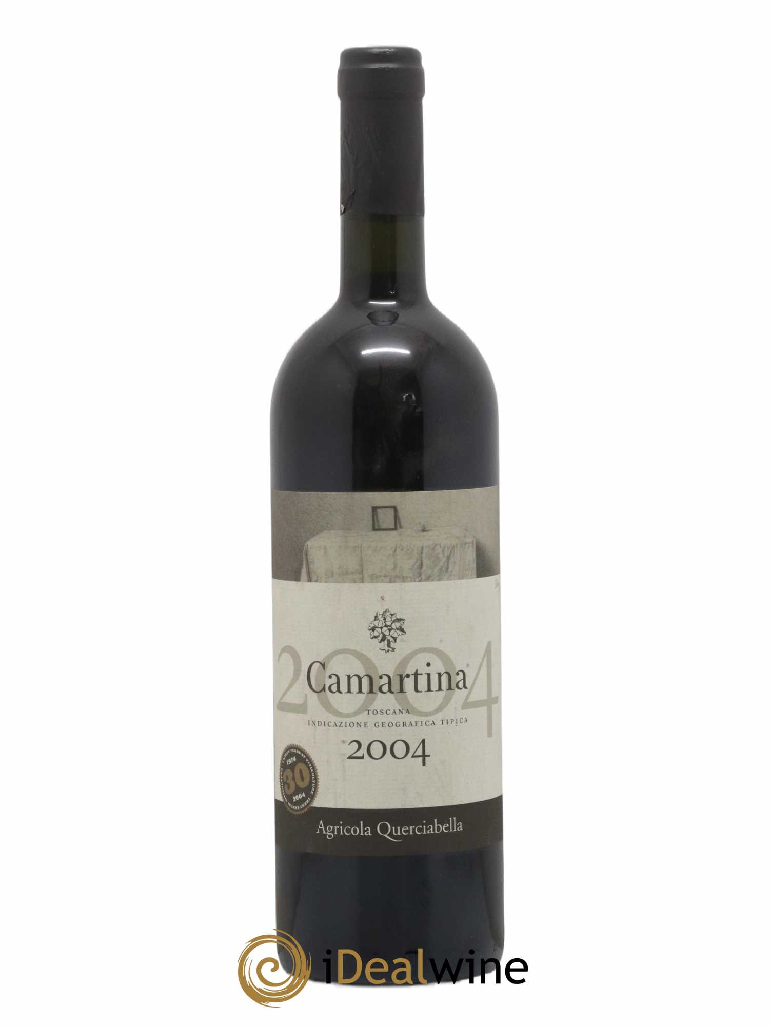 Toscana IGT Querciabella Camartina Sebastiano Castiglioni 2004 - Lot de 1 bouteille - 0