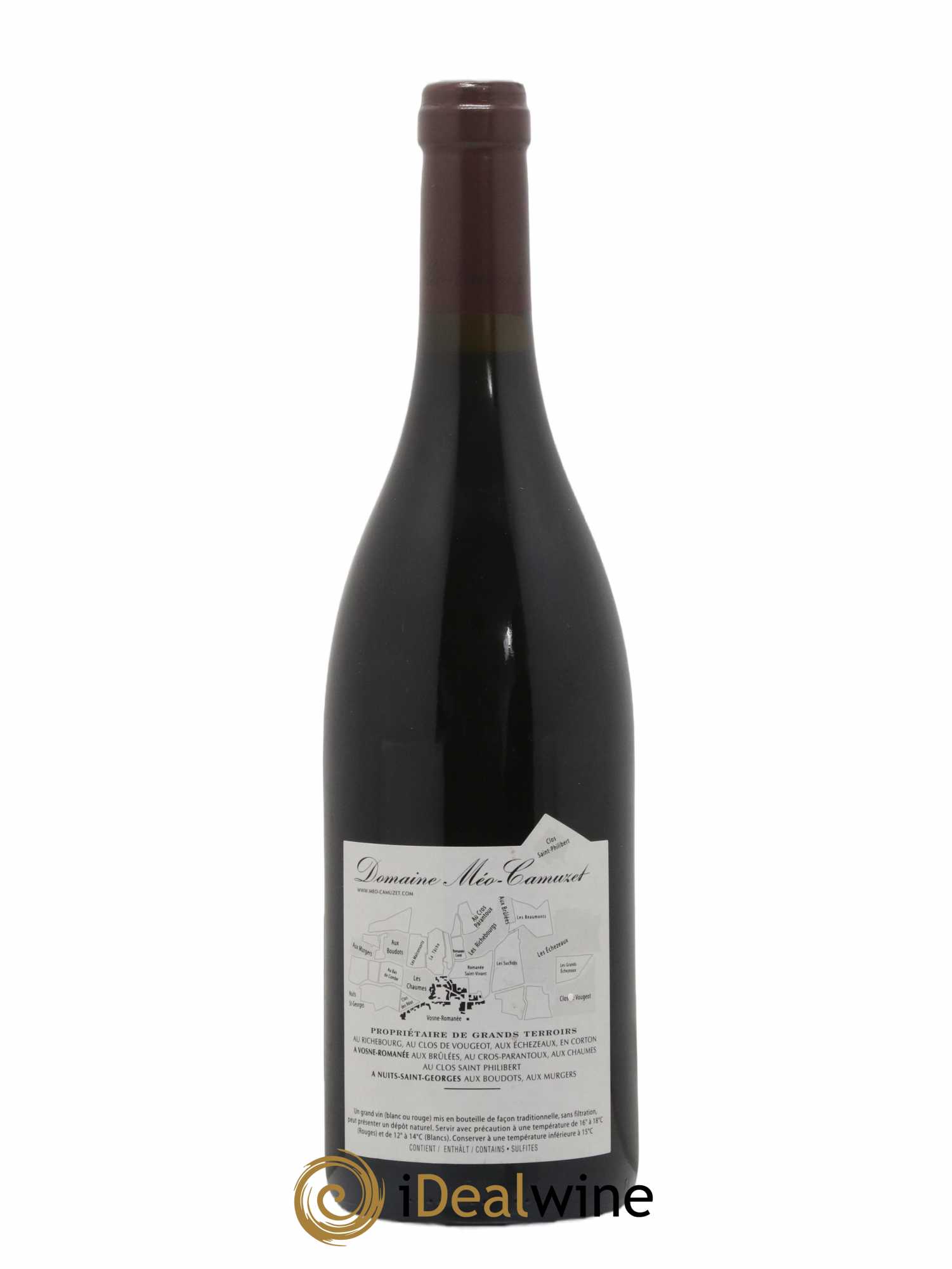 Vosne-Romanée 1er Cru Les Chaumes Méo-Camuzet (Domaine) 2016 - Lot de 1 bouteille - 1
