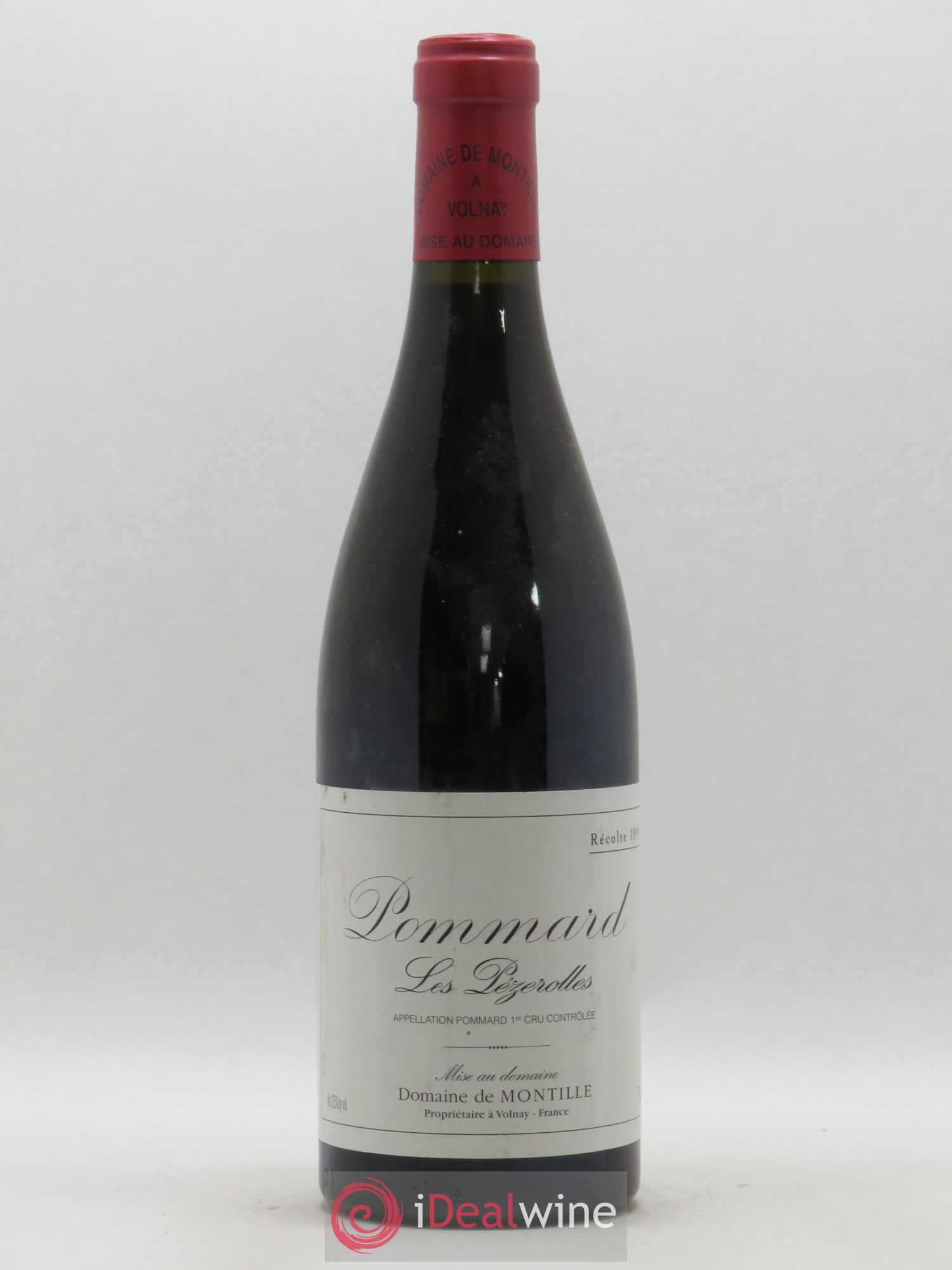 Pommard 1er Cru Les Pézerolles De Montille (Domaine) 1999 - Lot de 1 bouteille - 0