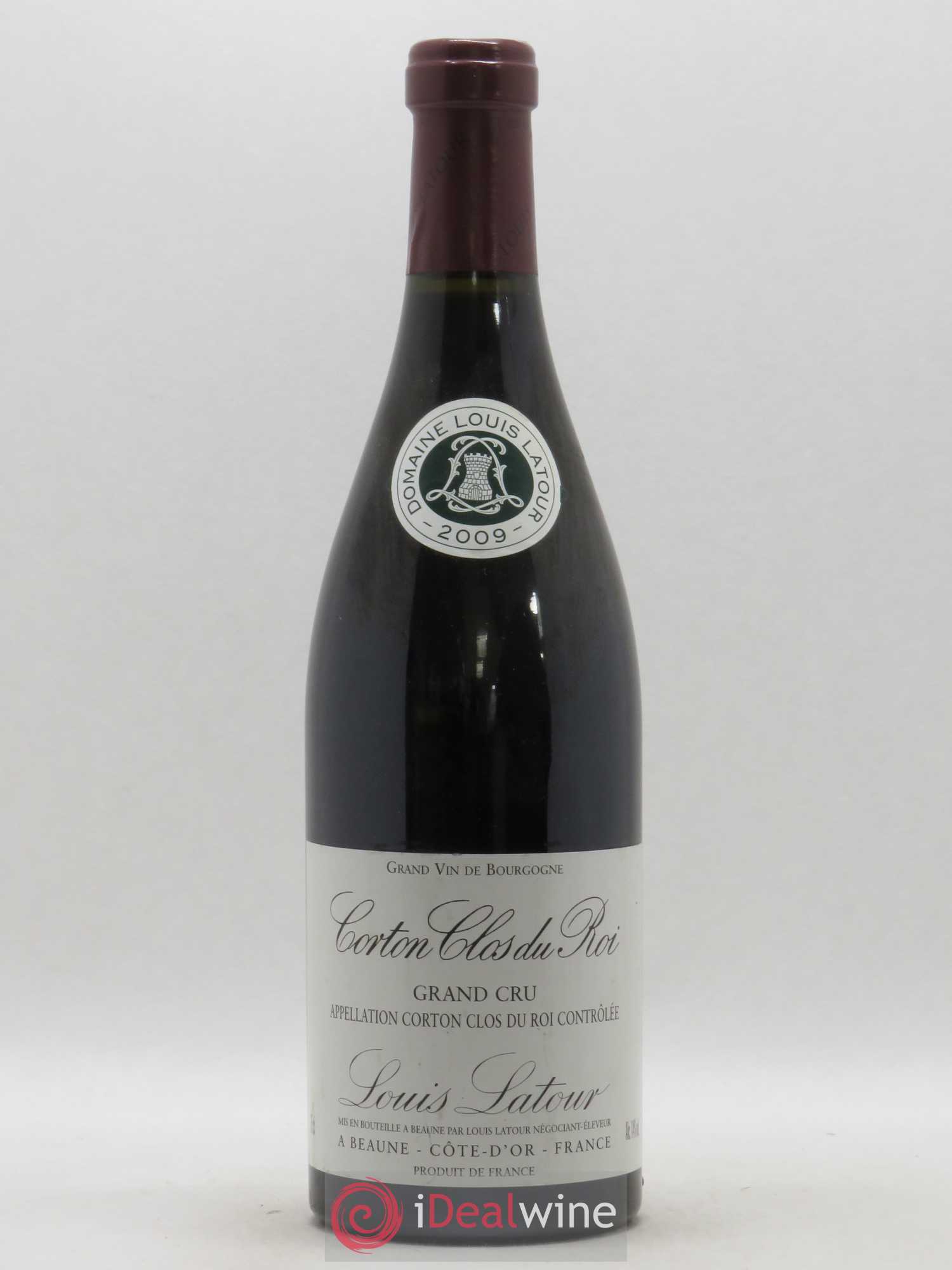 Corton Grand Cru Clos du Roi Louis Latour 2009 - Lot de 1 bouteille - 0