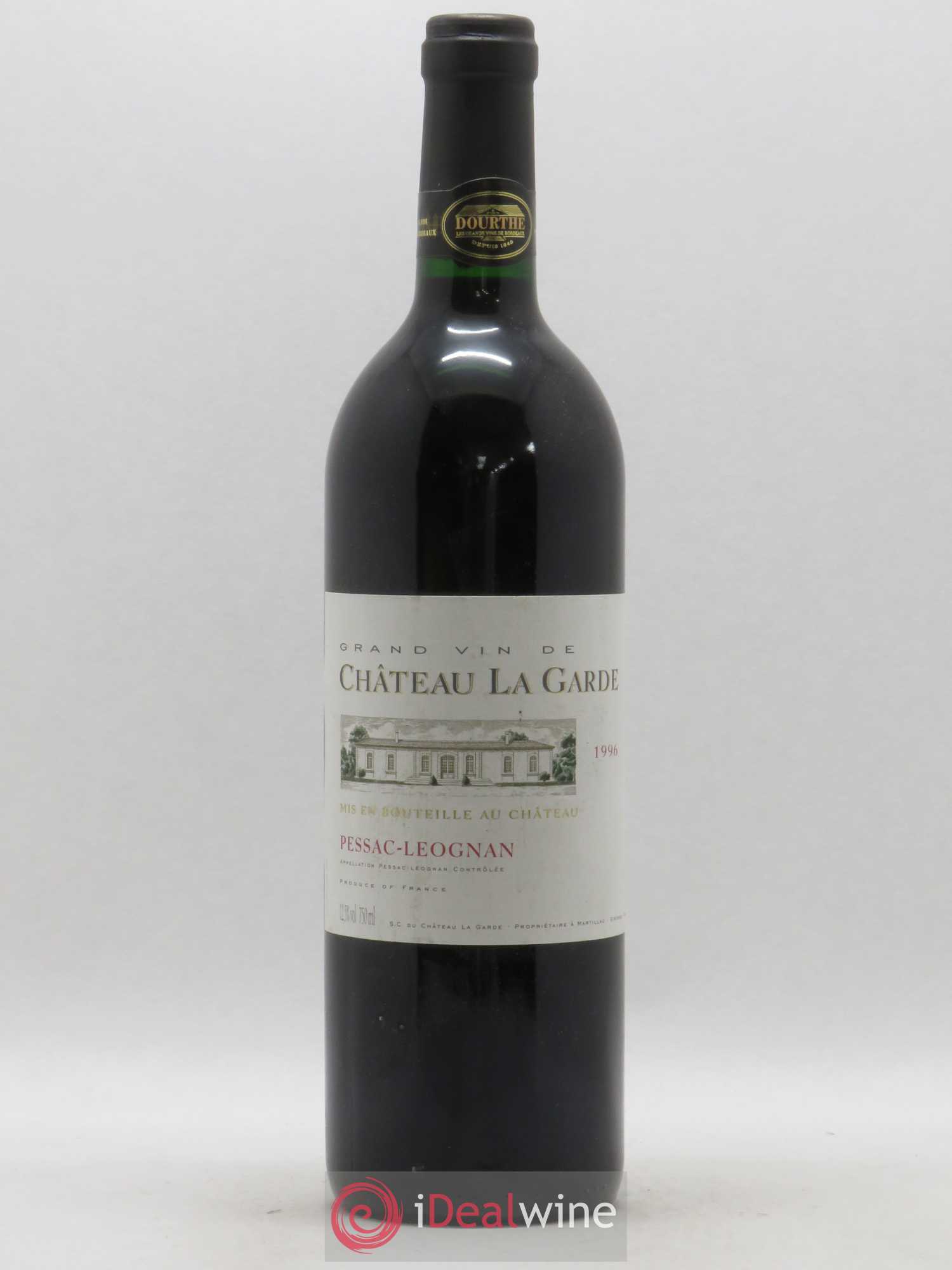 Château la Garde 1996 - Lot de 1 bouteille - 0