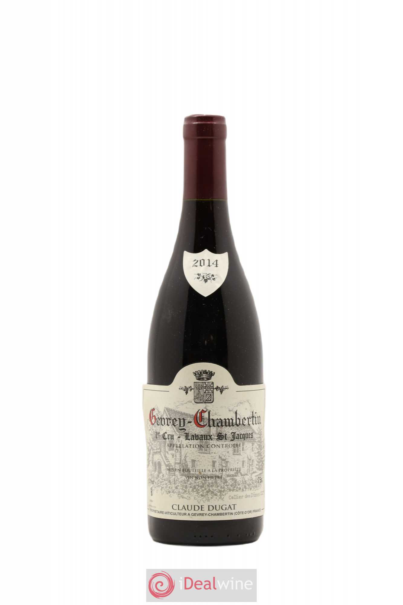 Gevrey-Chambertin 1er Cru Lavaux Saint-Jacques Claude Dugat 2014 - Lot de 1 bouteille - 0