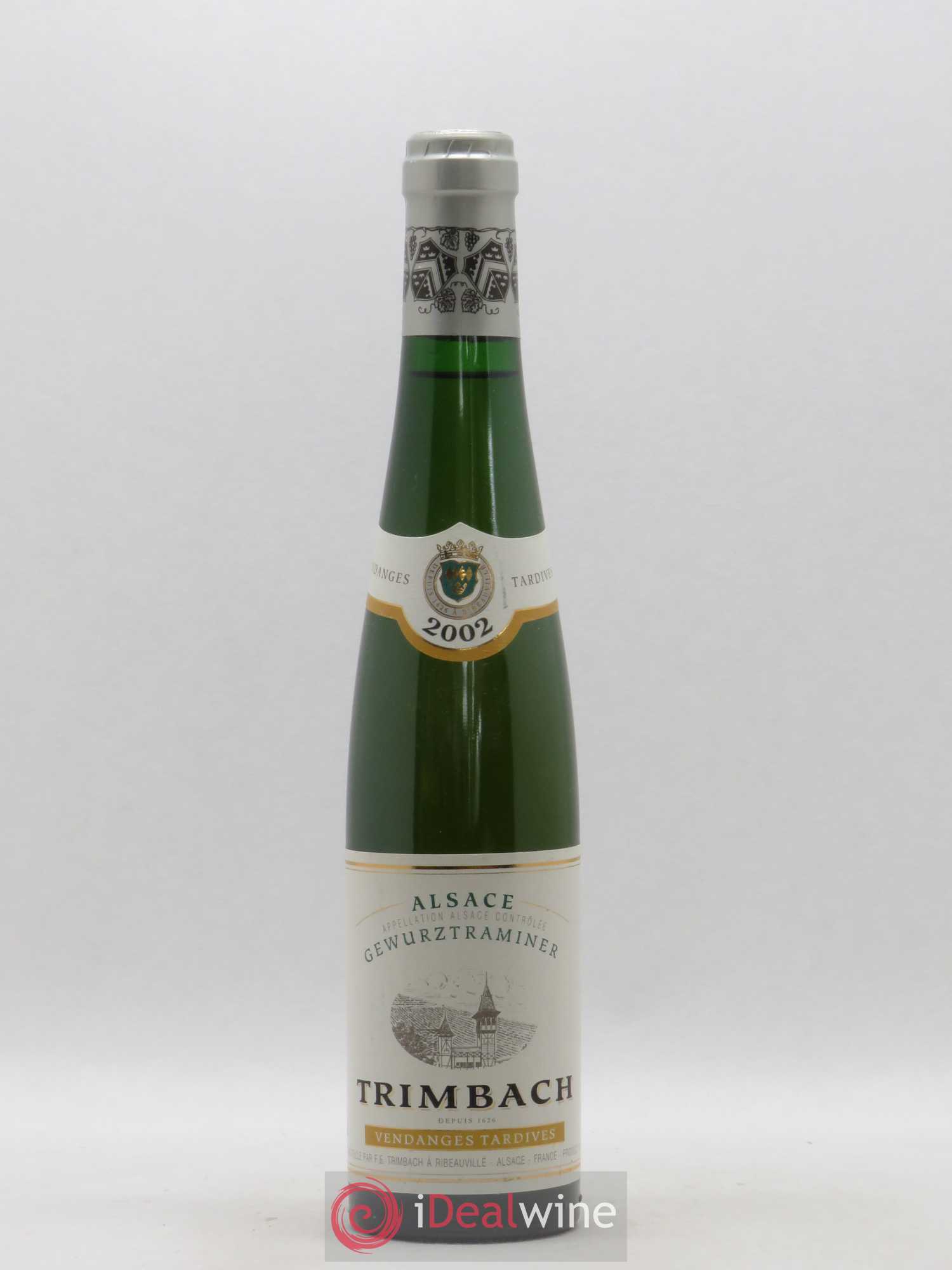 Alsace Gewurztraminer Vendanges Tardives Trimbach (Domaine) 2002 - Lotto di 1 mezza bottiglia - 0