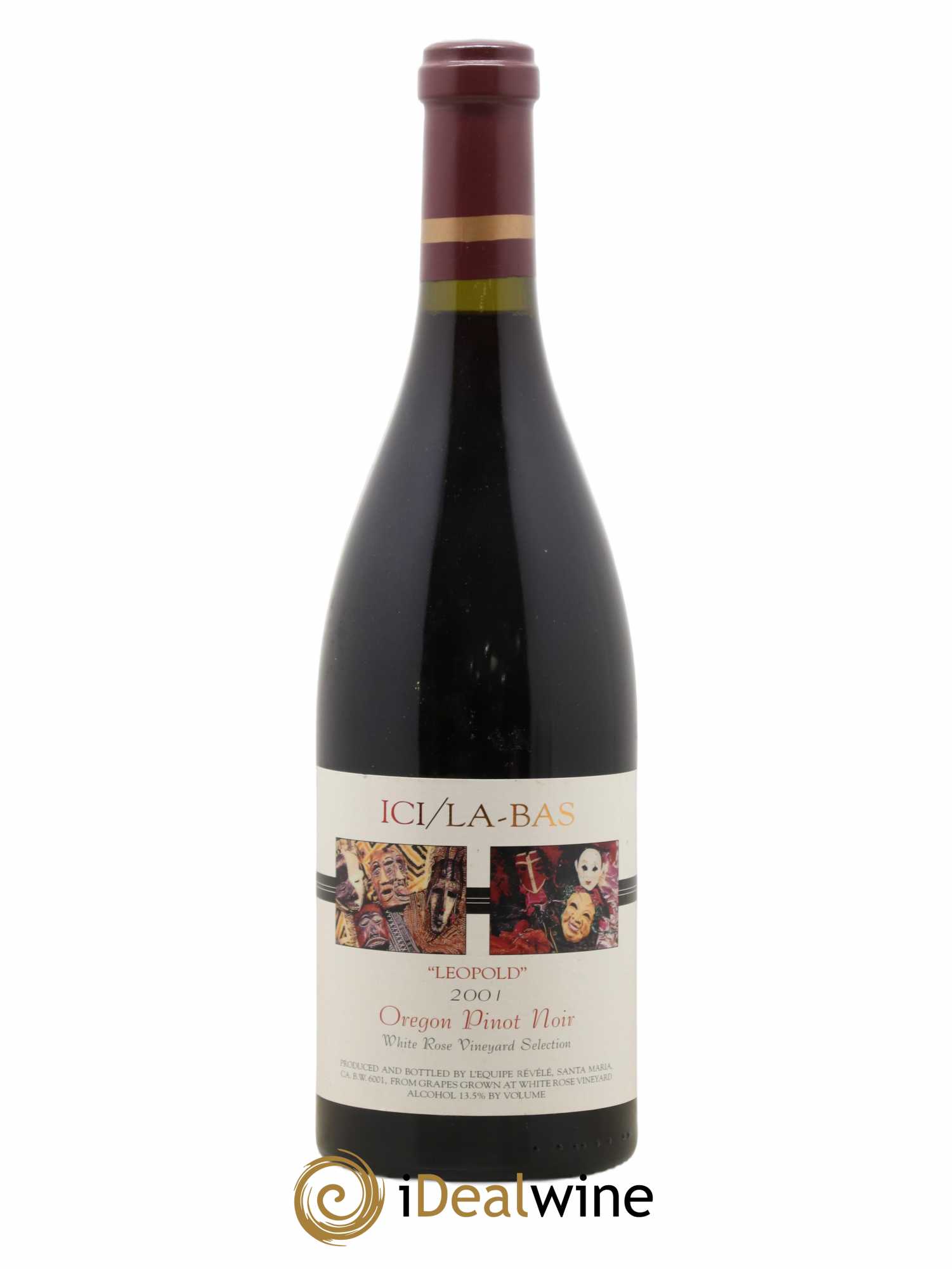 USA Pinot Noir Ici/Là Bas Léopold 2001 - Lotto di 1 bottiglia - 0