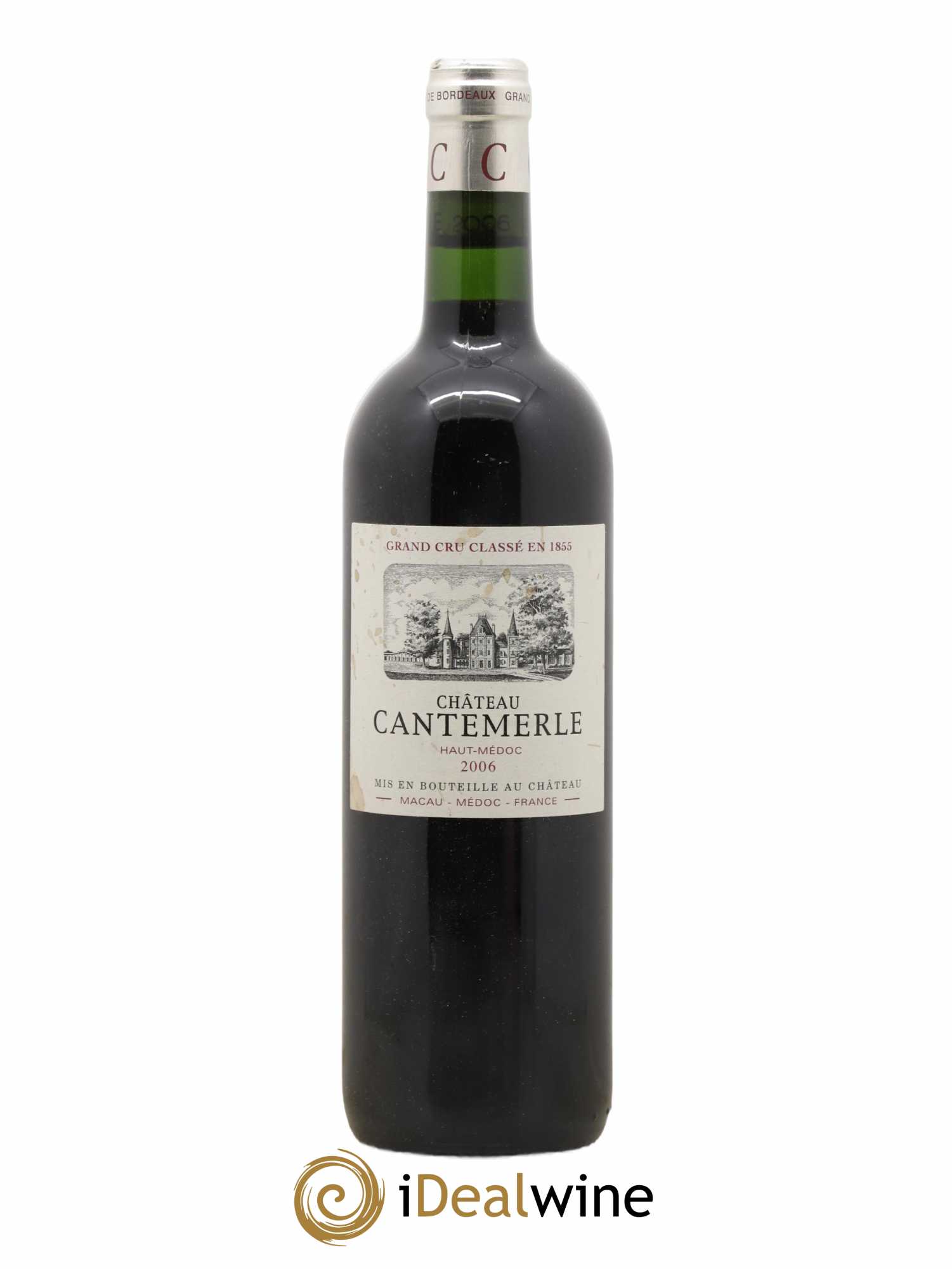 Château Cantemerle 5ème Grand Cru Classé 2006 - Lot de 1 bouteille - 0