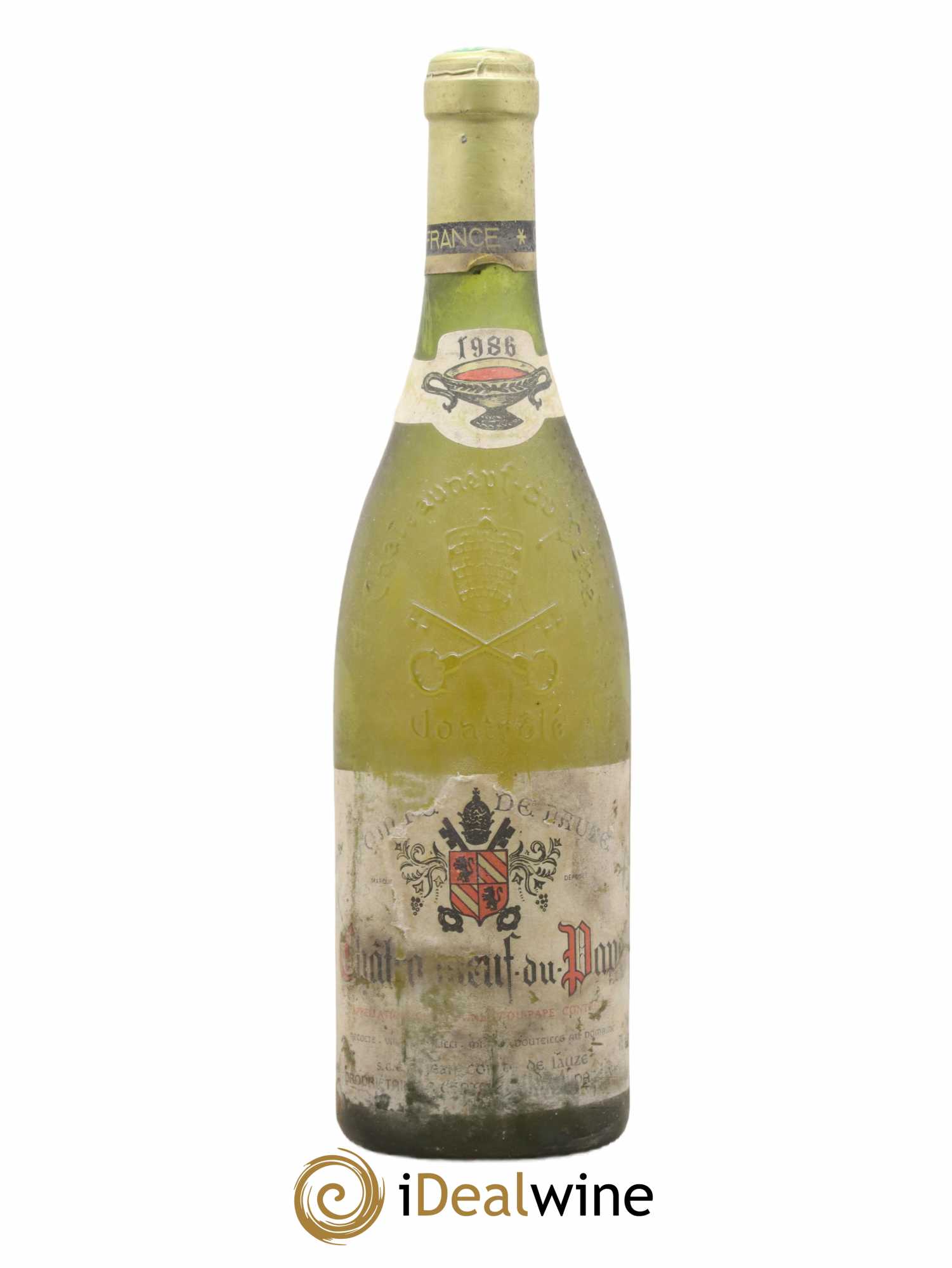 Châteauneuf-du-Pape Domaine Comte de Lauze 1986 - Posten von 1 Flasche - 0