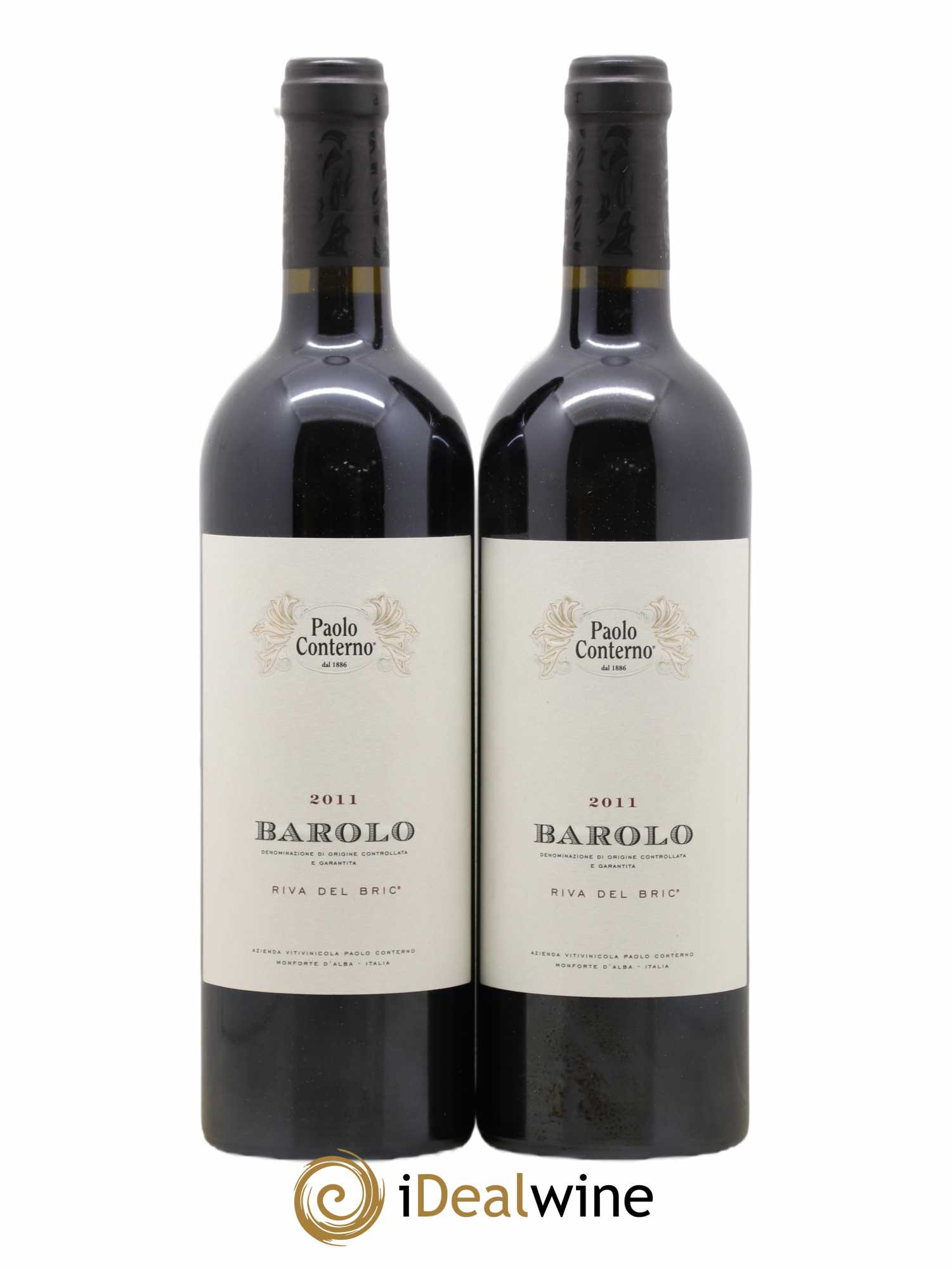 Barolo Rival Del Bric Paolo Conterno 2011 - Posten von 2 Flaschen - 0
