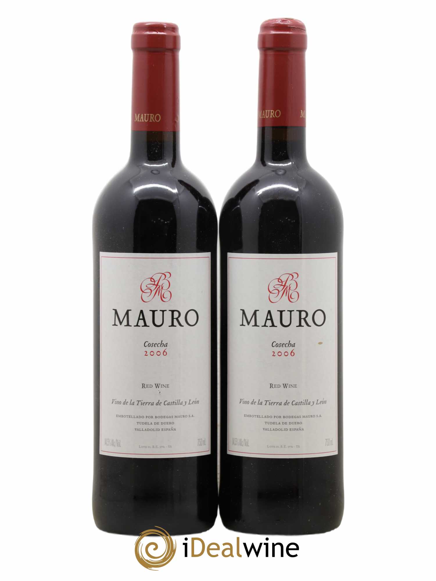 Vino de la Terra de Castilla y Leon Mauro Mauro 2006 - Lot de 2 bouteilles - 0