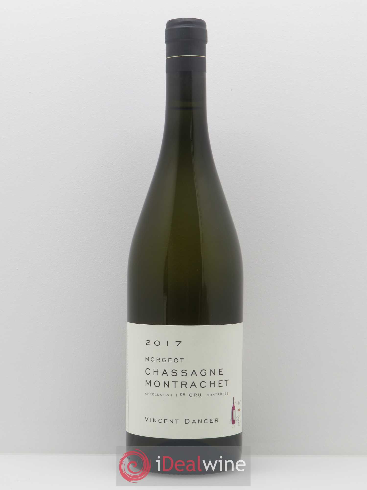 Chassagne-Montrachet 1er Cru Morgeot Vincent Dancer 2017 - Lot de 1 bouteille - 0