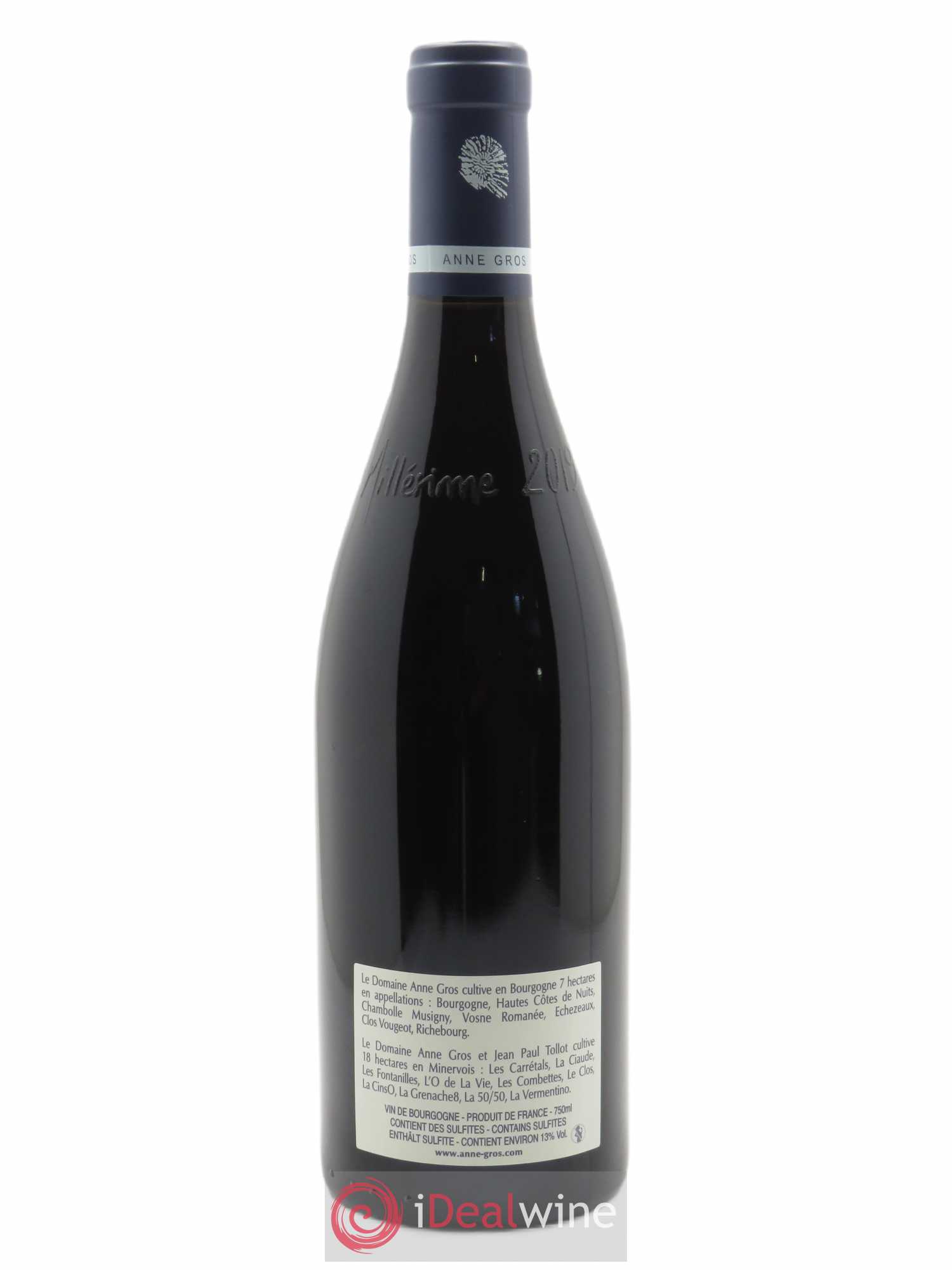 Bourgogne Pinot Noir Anne Gros 2019 - Lot de 1 bouteille - 1