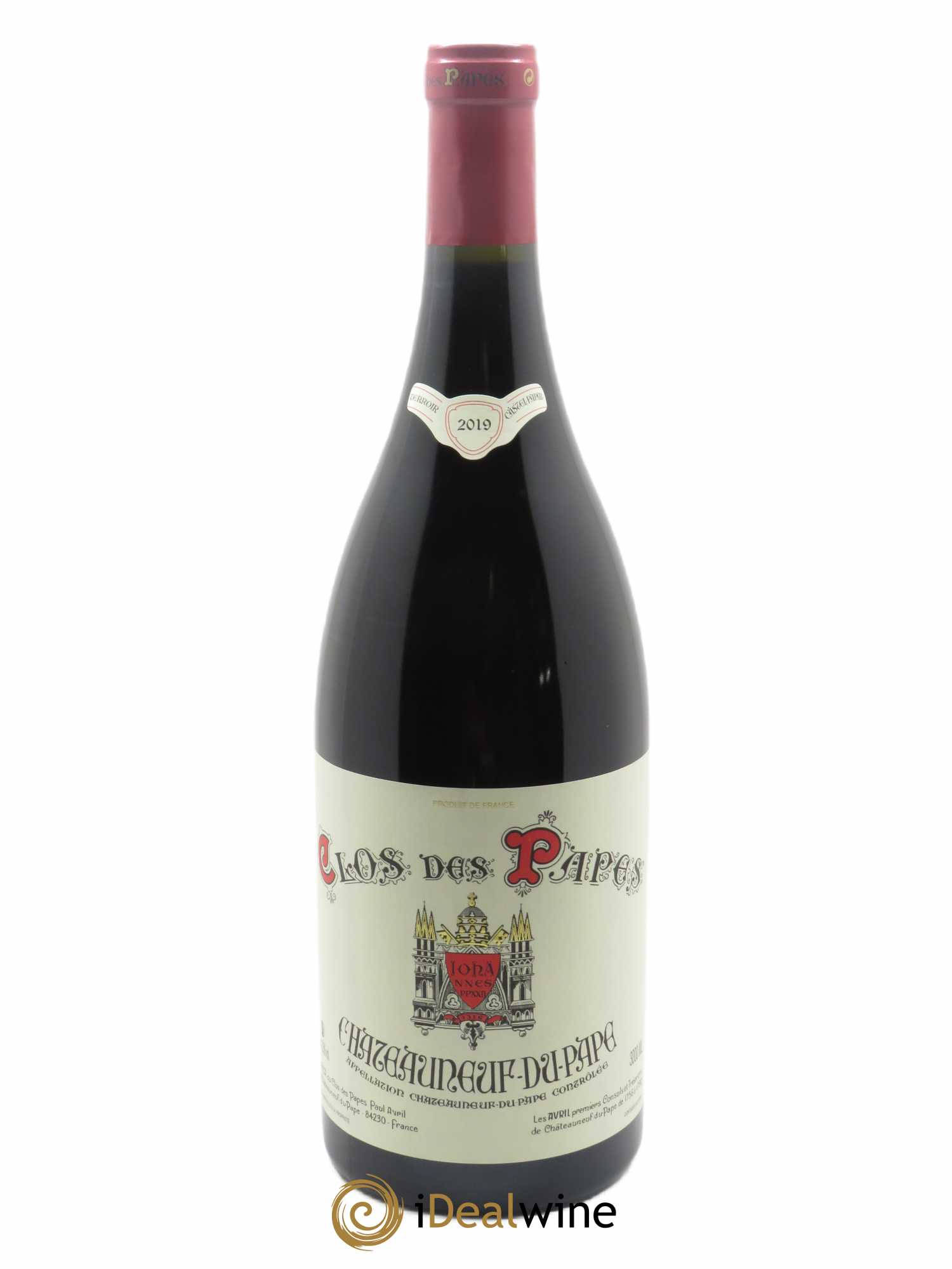 Châteauneuf-du-Pape Clos des Papes - Paul Avril 2019 - Lot de 1 double magnum - 0